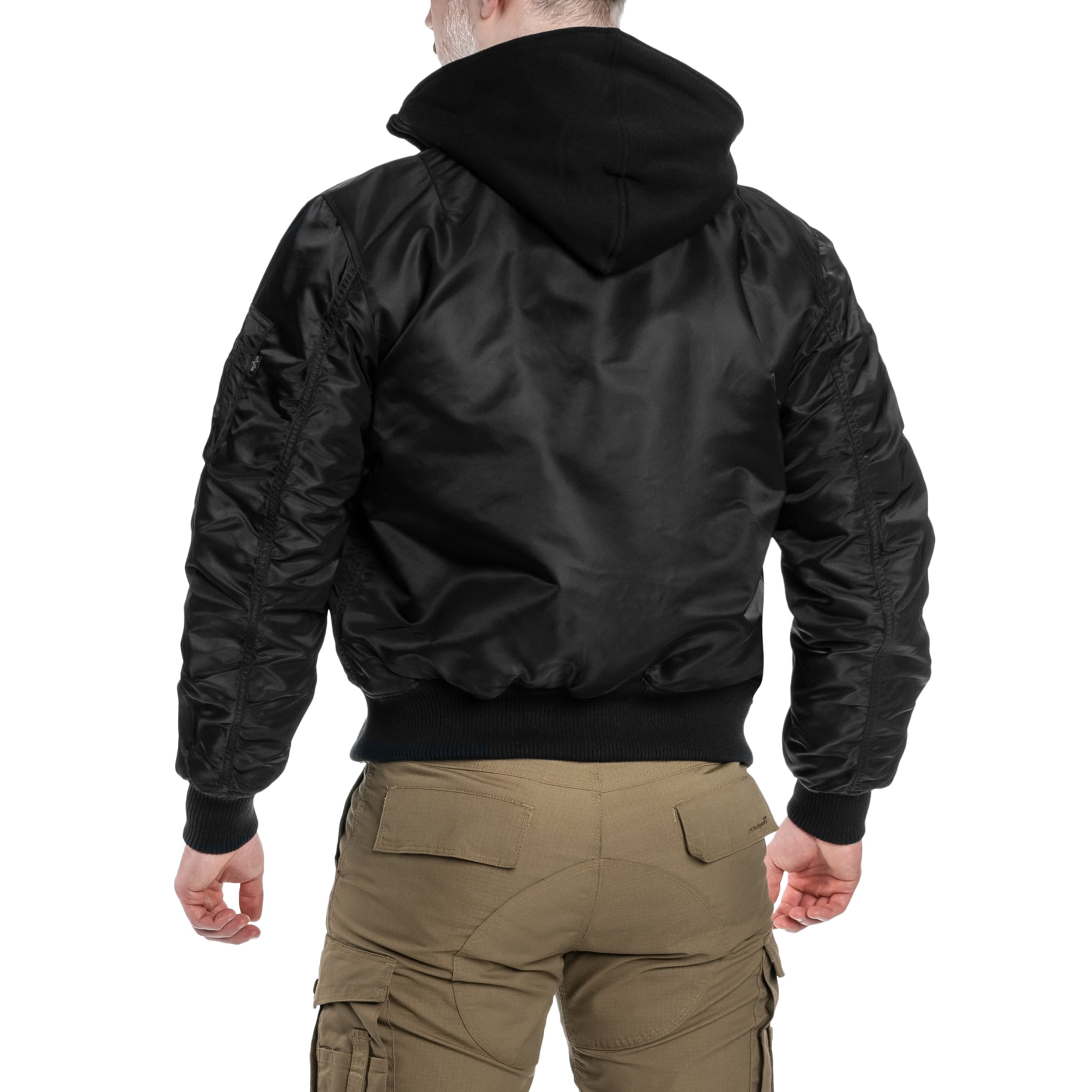 Куртка Alpha Industries MA-1 D-Tec SE - Black/Reflective