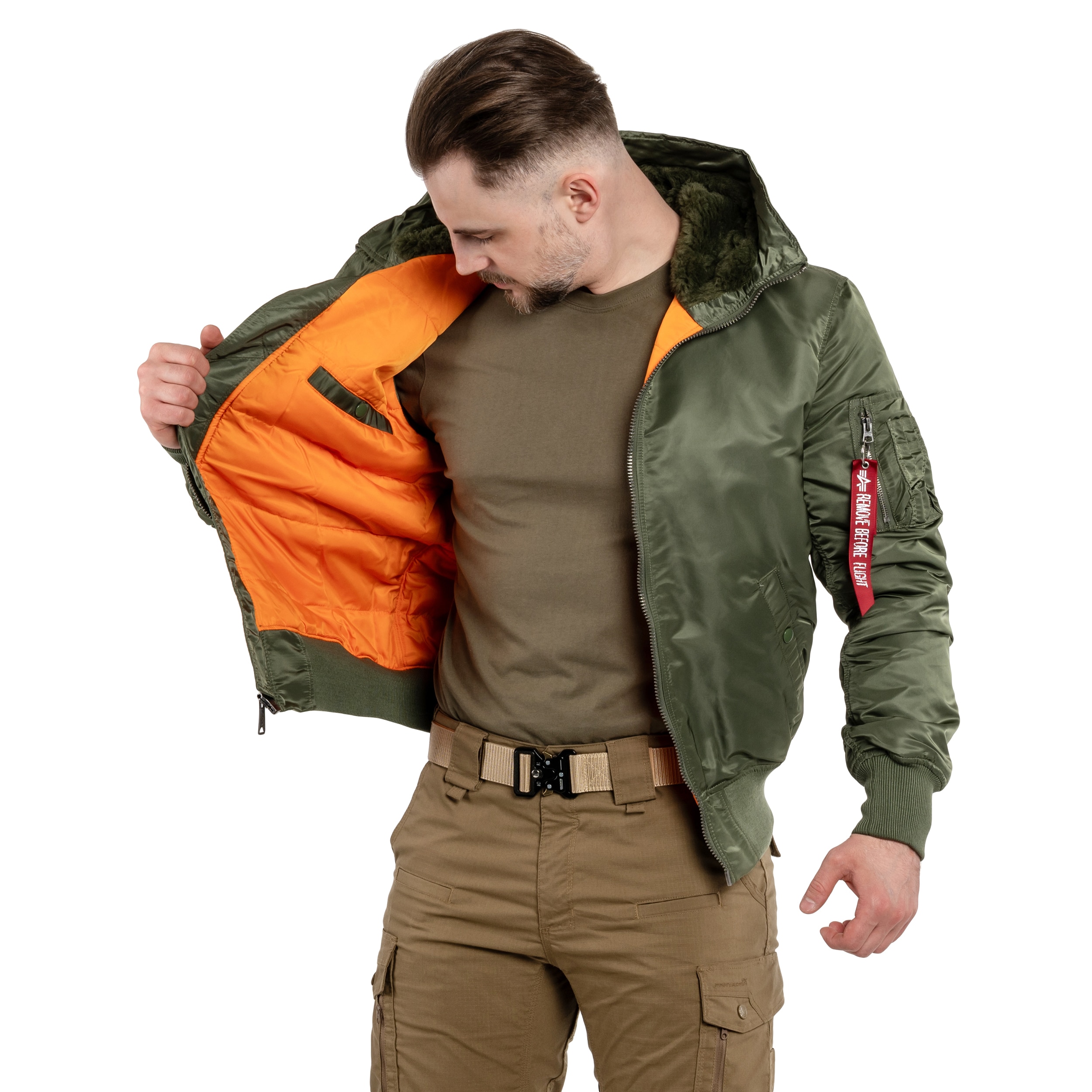 Куртка Alpha Industries MA-1 Hooded - Sage Green