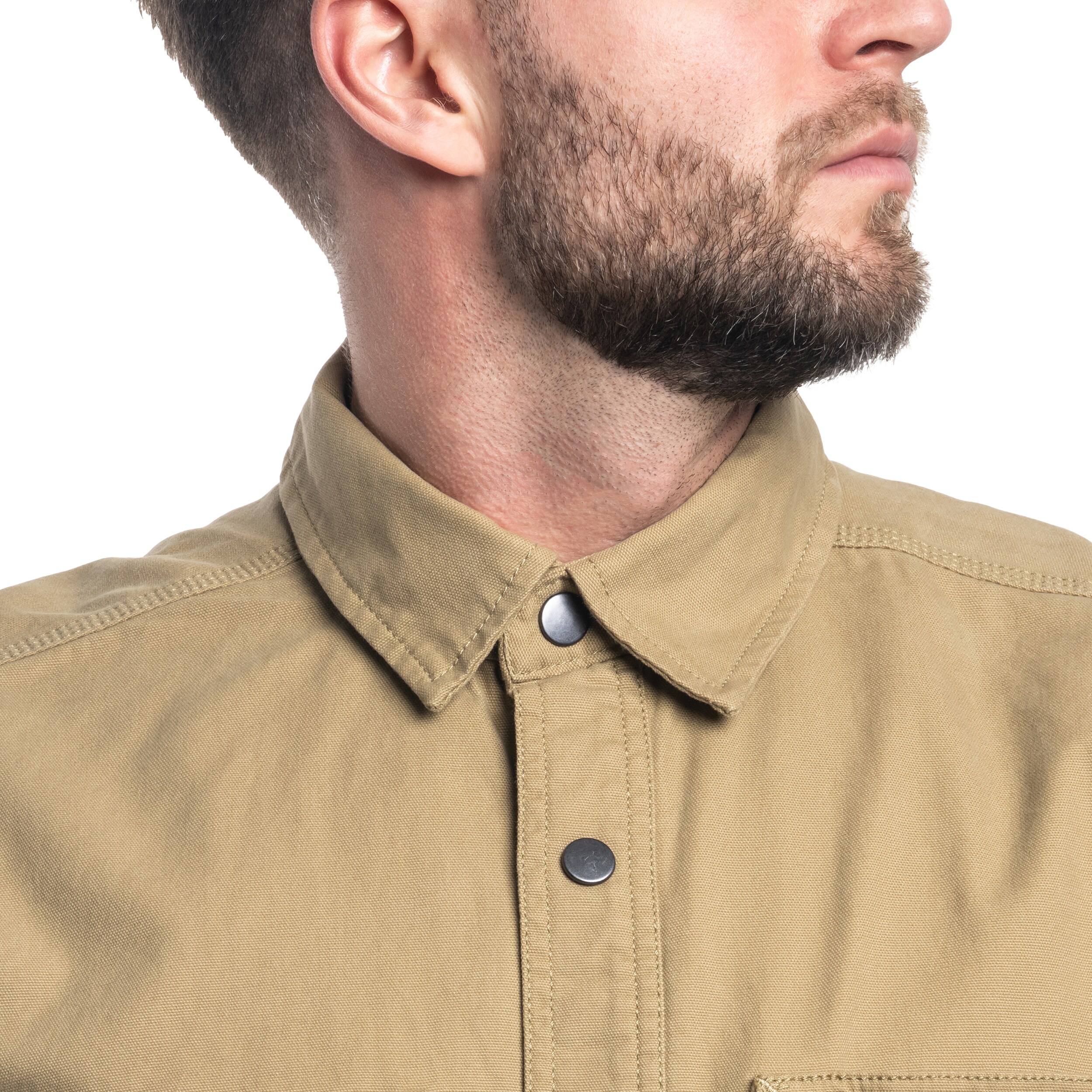 Koszula Carhartt Fleece Lined Snap Front Shirt - Dark Khaki