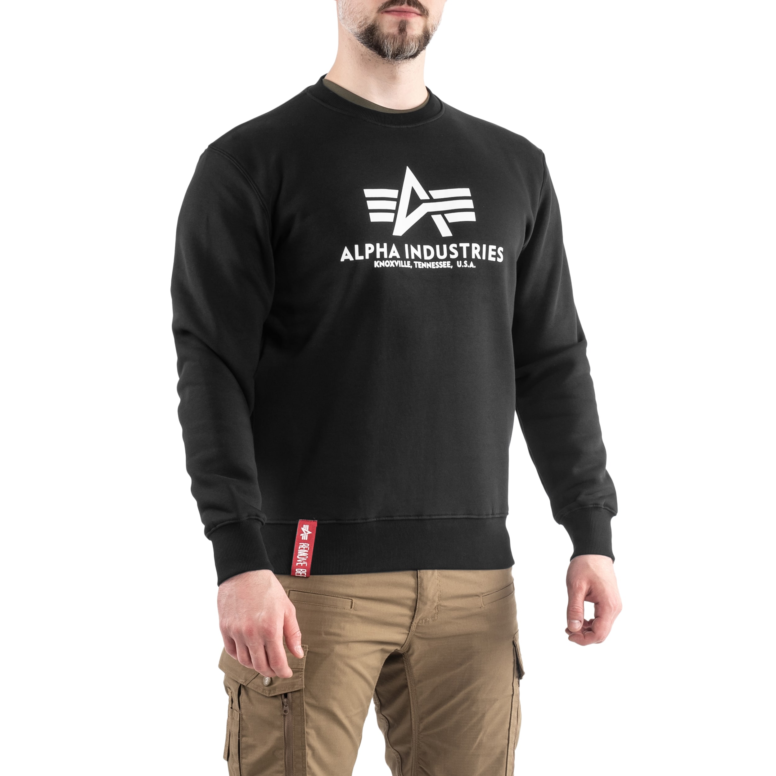 Bluza Alpha Industries Basic Sweater - Black