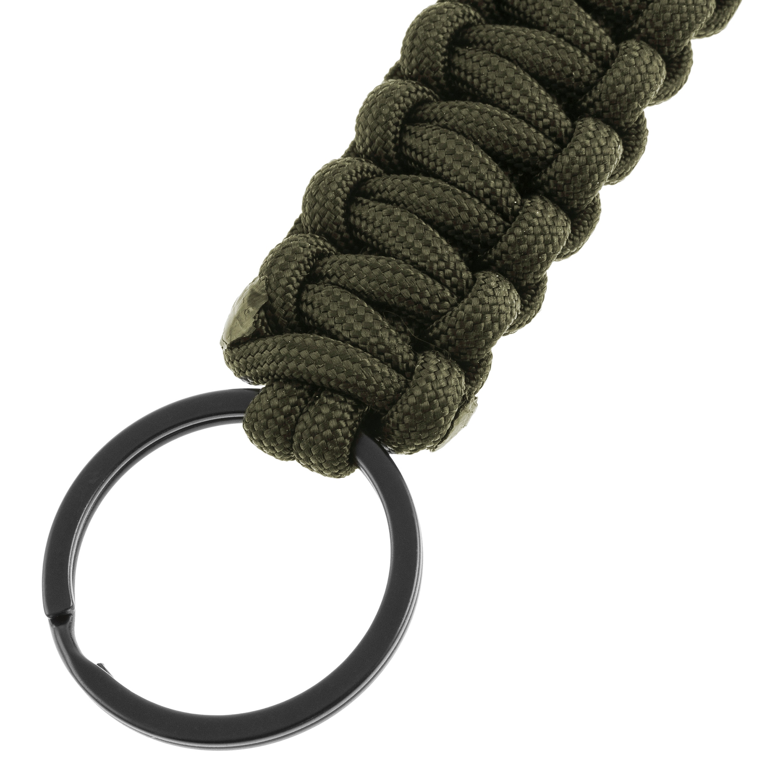 Brelok Mil-Tec Paracord z karabinczykiem MOLLE - Olive