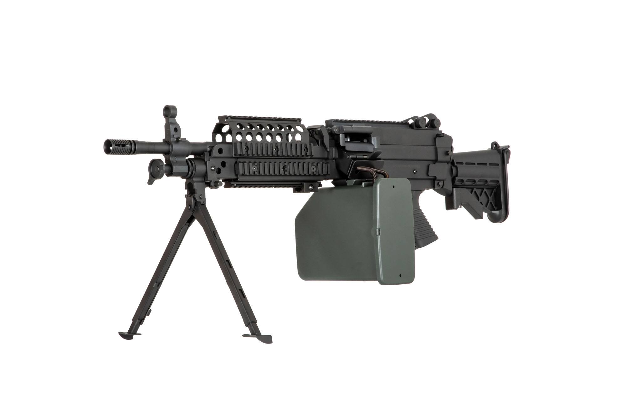 Karabin maszynowy ASG Specna Arms SA-46 CORE - Czarny