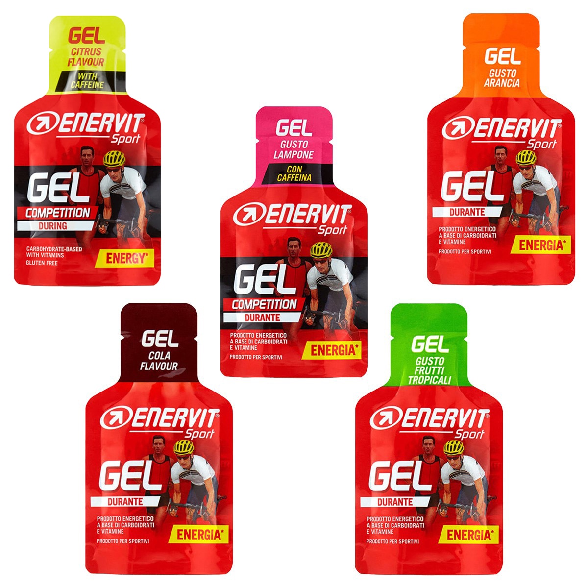 Żel energetyczny Enervit Sport - 5 x 25 ml