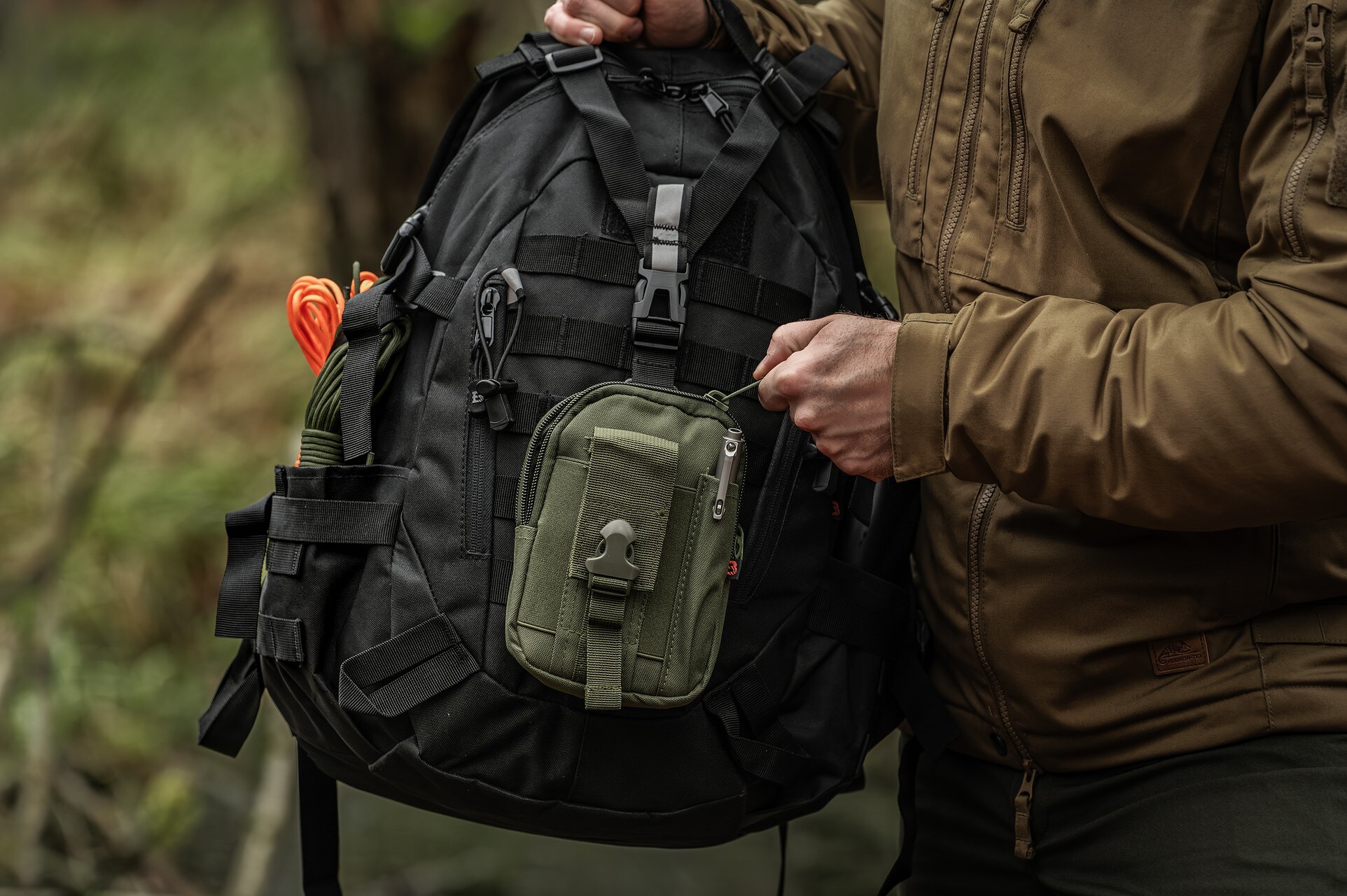 Panel administracyjny Badger Outdoor Tactical Admin Pouch - Olive