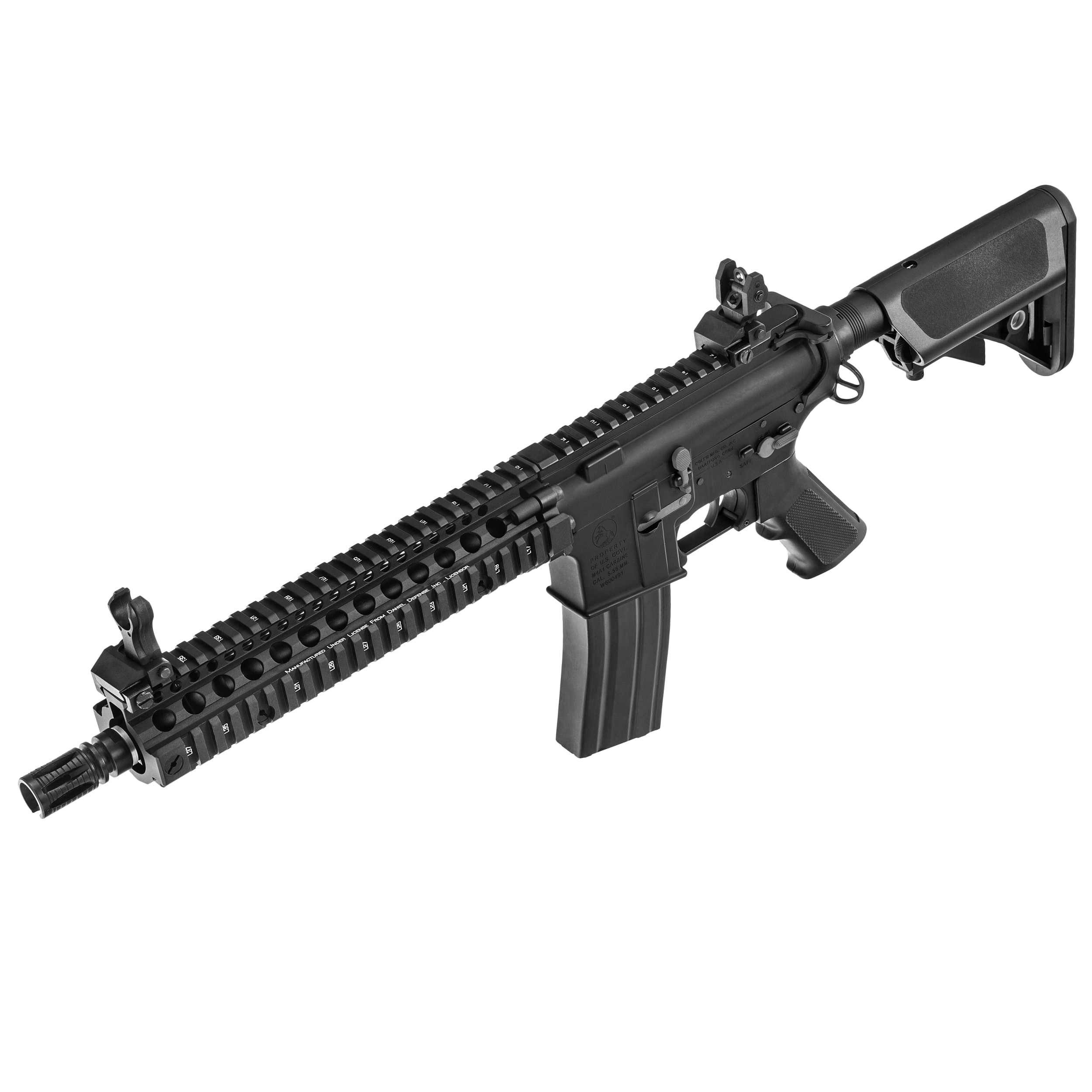 Karabinek szturmowy AEG Cybergun Colt MK18 MOD I - Black