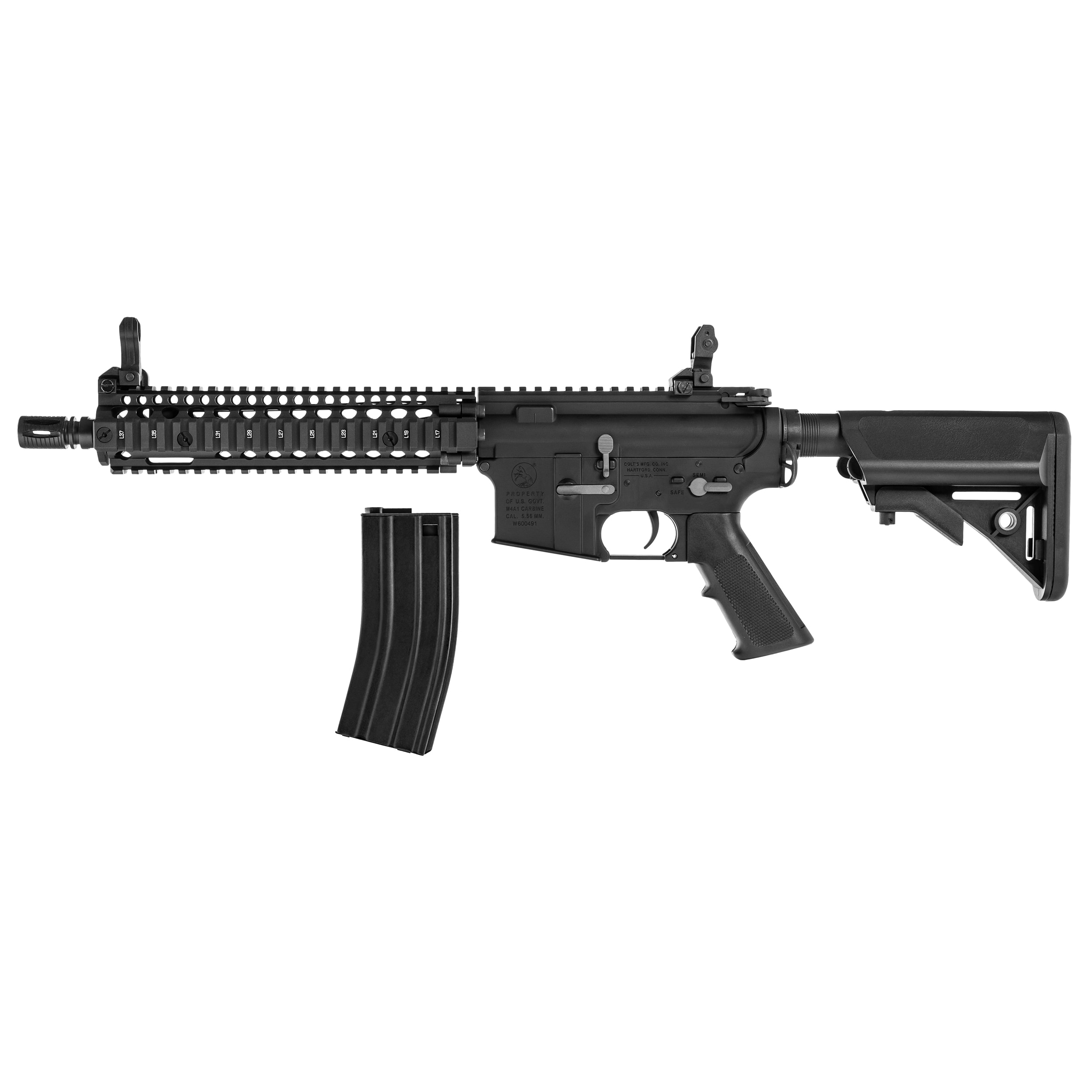 Штурмова гвинтівка AEG Cybergun Colt MK18 MOD I - Black