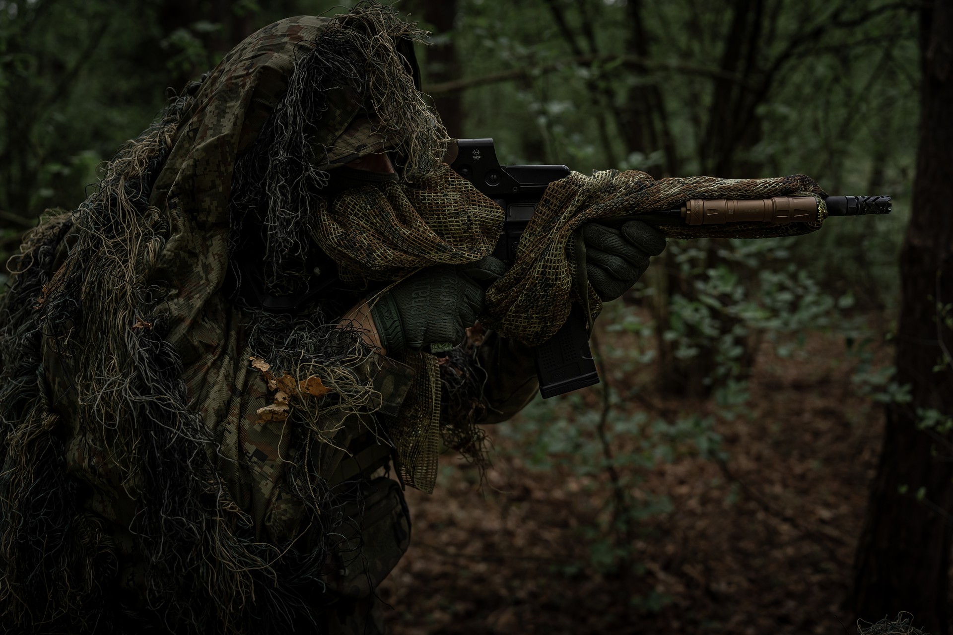 Karabinek szturmowy Hybrid AEG H-15 Carabine - Black