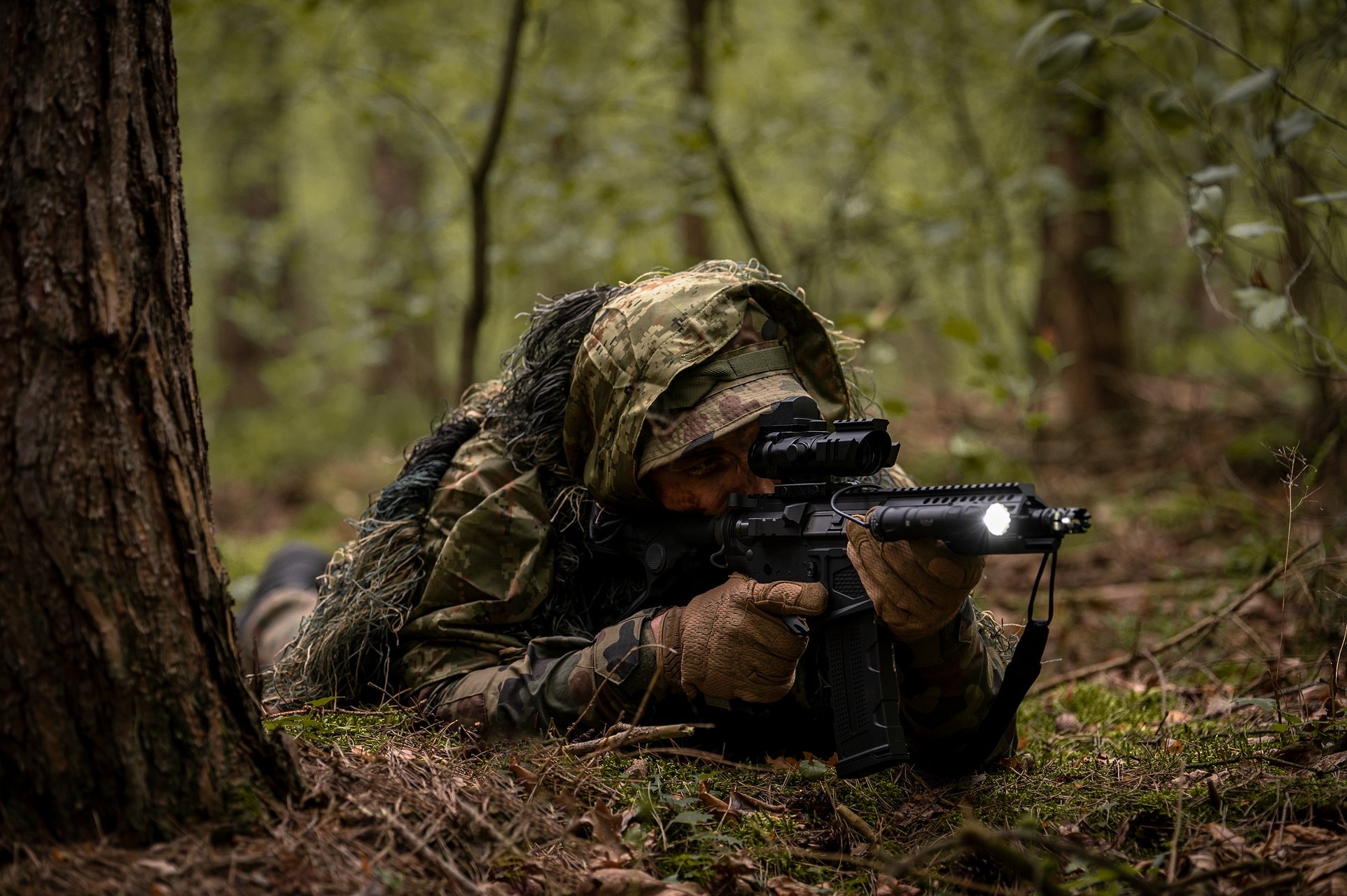 Штурмова гвинтівка Hybrid AEG H-15 CQB - Black