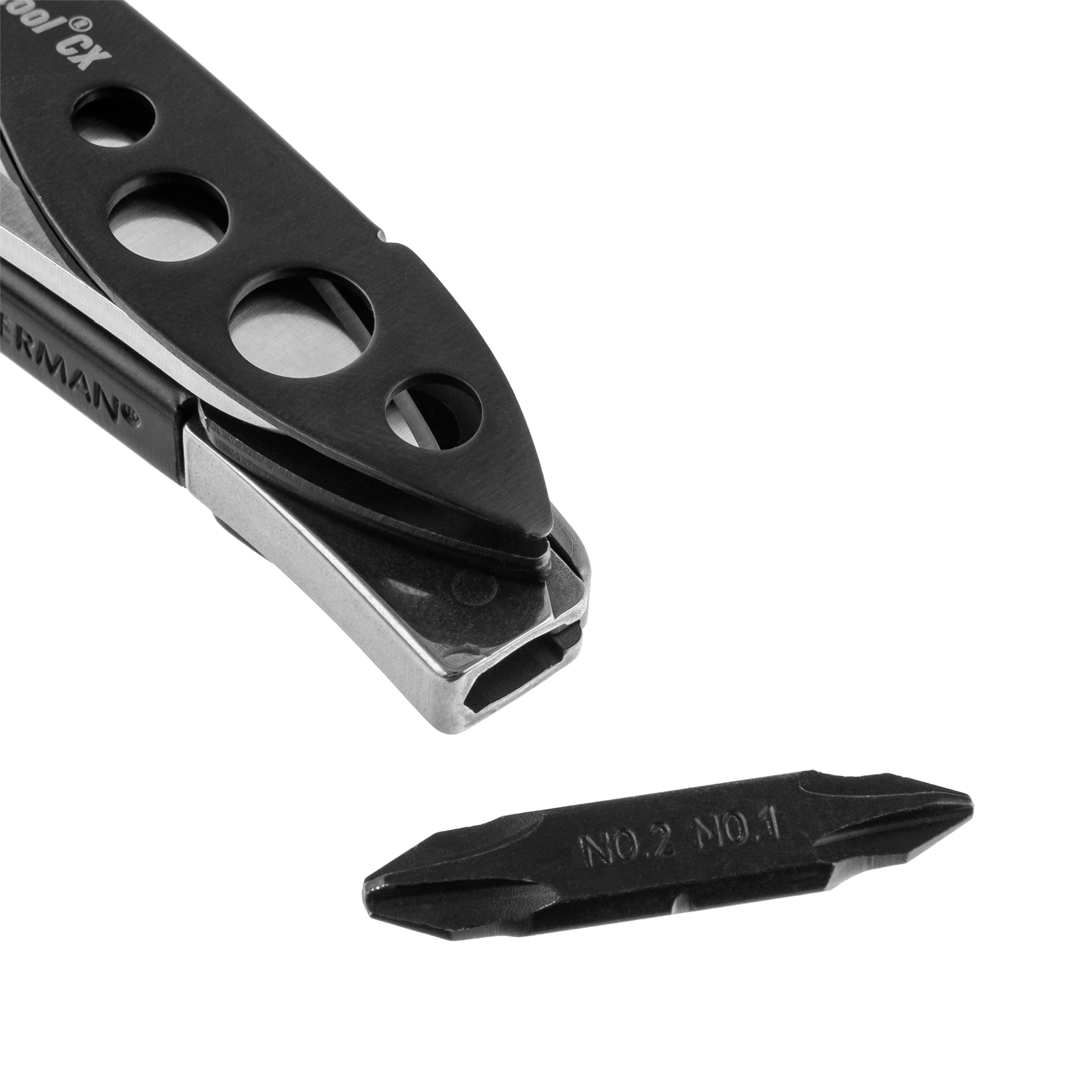 Multitool Leatherman Skeletool CX - Black & Silver