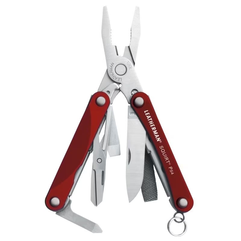 Multitool Leatherman Squirt PS4 Red