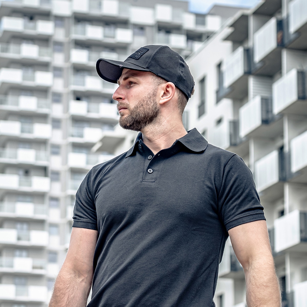 Czapka z daszkiem Pentagon Aeolus - Black