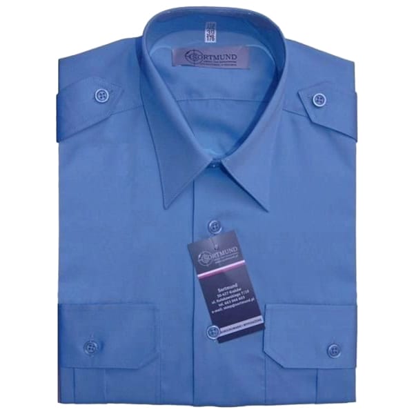 Koszula Służby Więziennej Long Sleeve - Niebieska