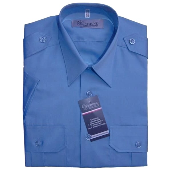 Koszula Służby Więziennej Short Sleeve - Niebieska