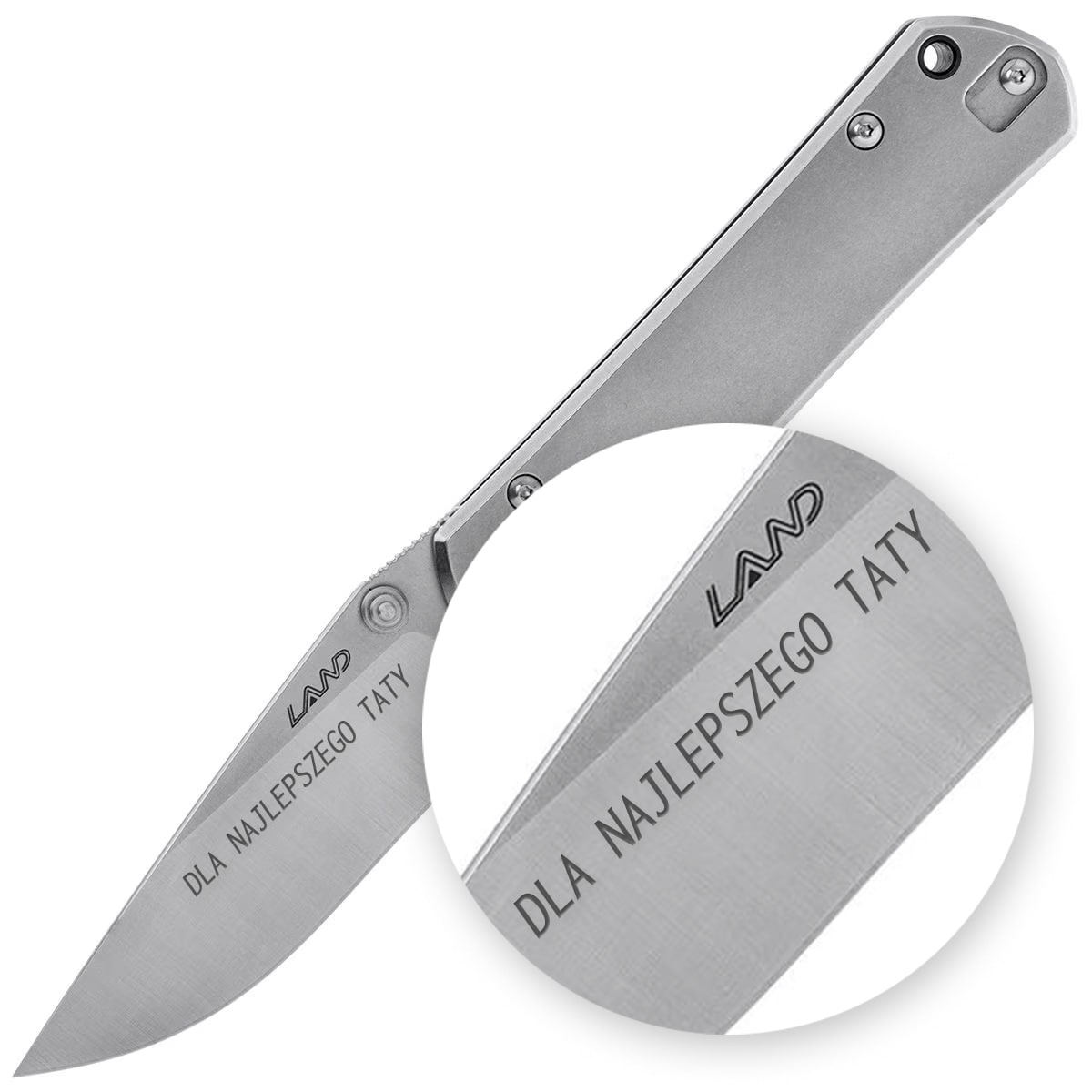 Nóż składany Sanrenmu Land 912 Satin