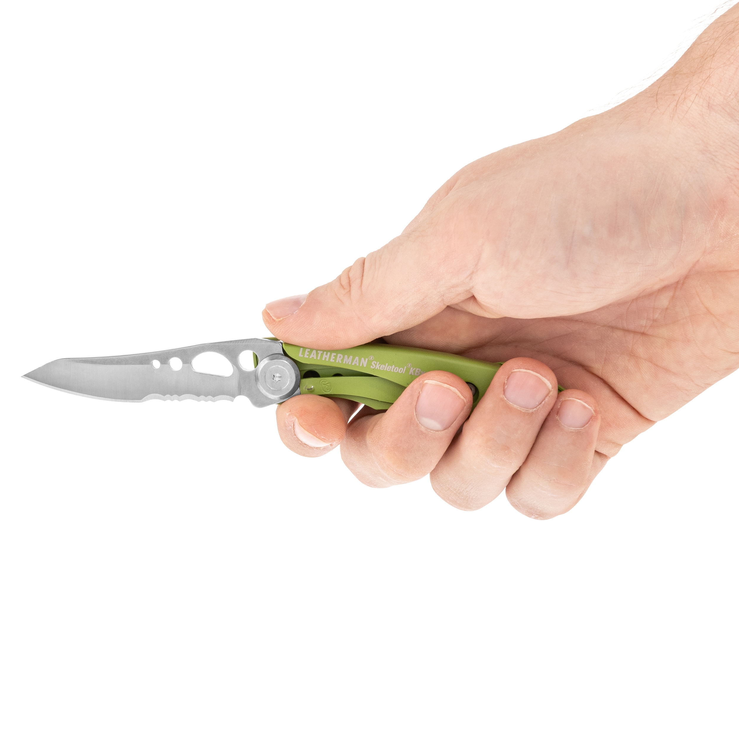 Nóż składany Leatherman Skeletool KBx Green