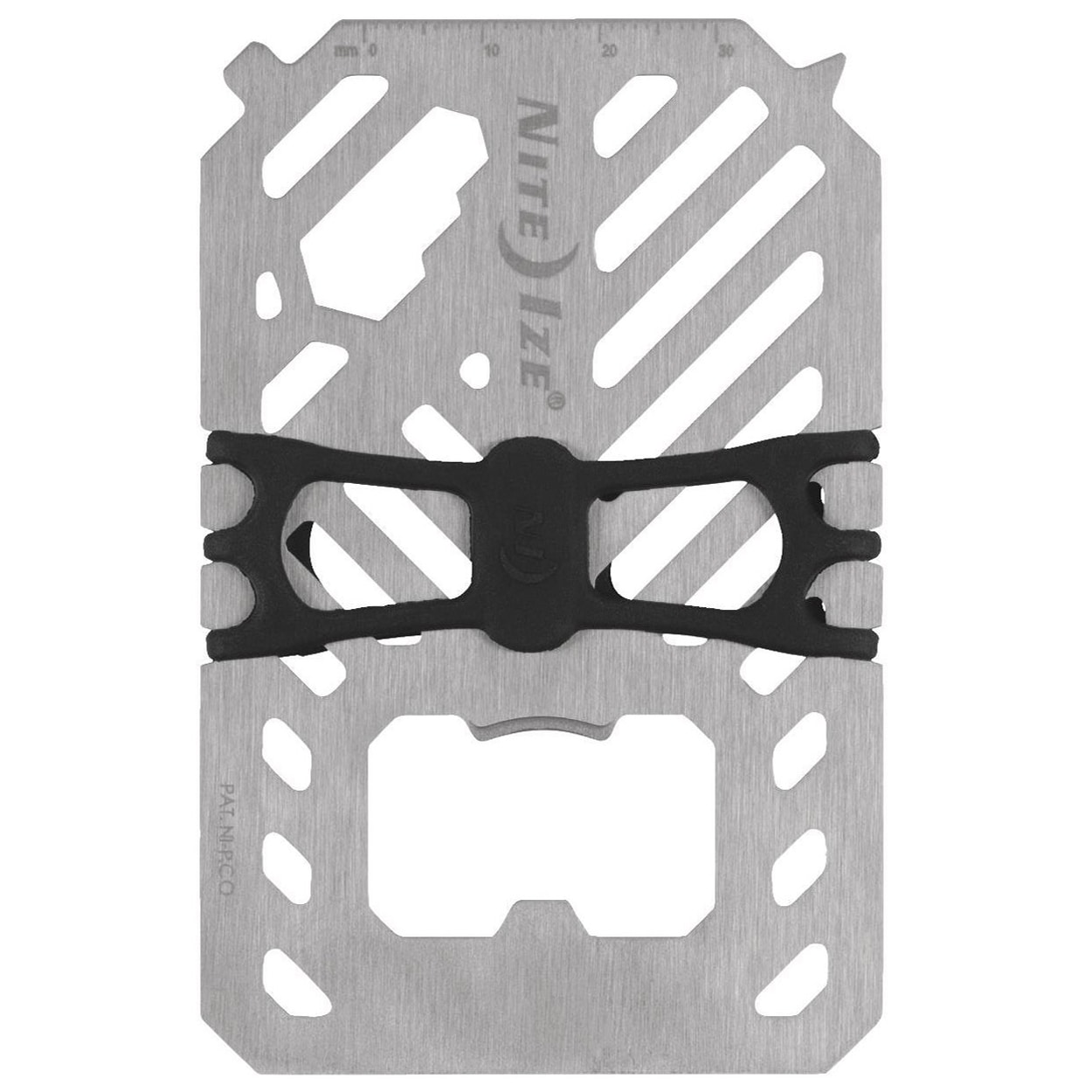Multitool Nite Ize FinancialTool Wallet II - stalowy
