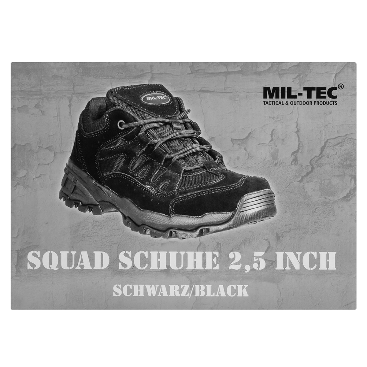 Buty Mil-Tec Squad 2,5'' Black