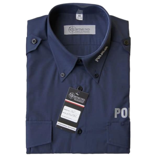 Koszula Policji Long Sleeve - Granatowa