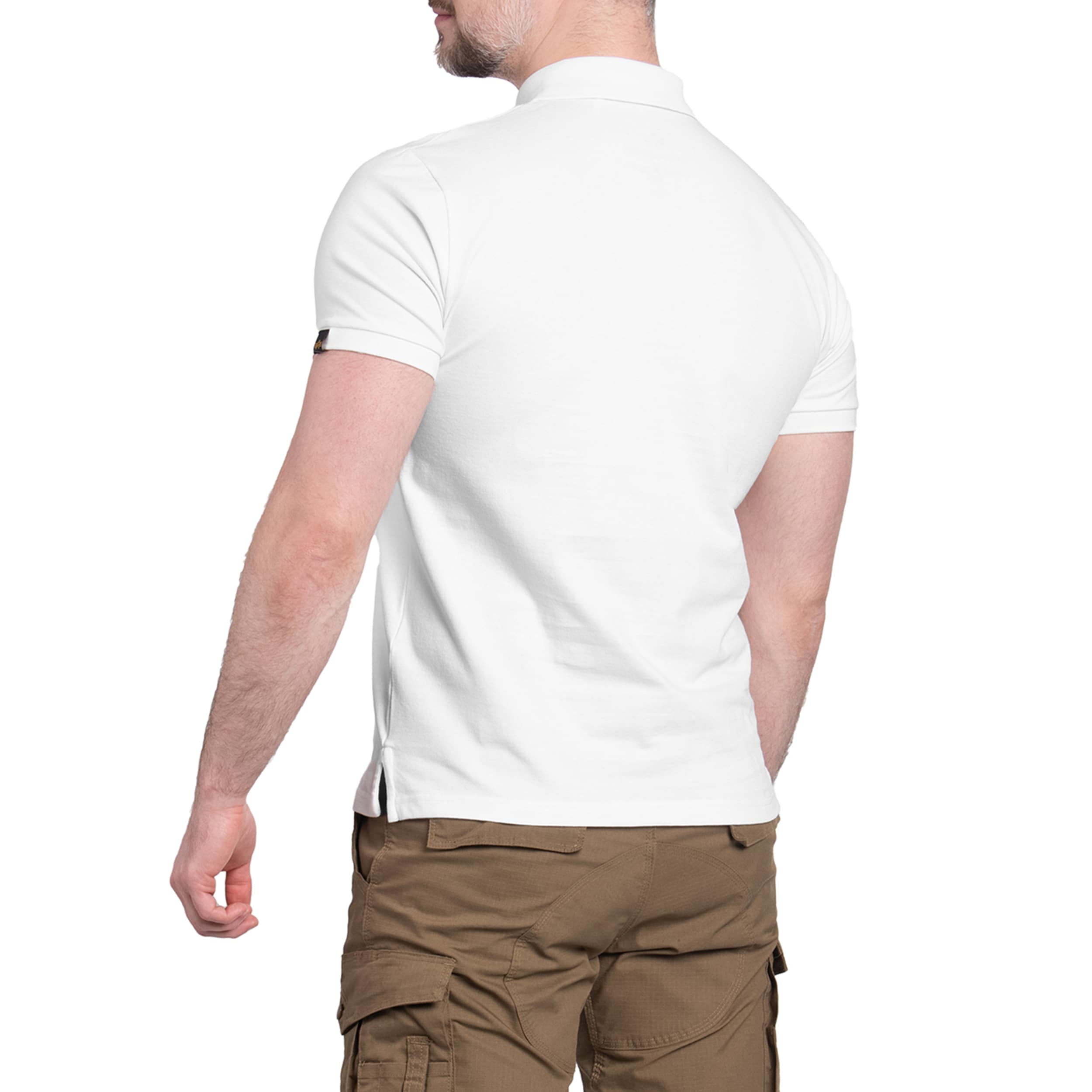 Koszulka Polo Alpha Industries X-Fit - White