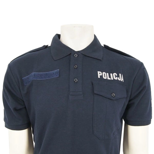Koszulka polo Policji - Granatowa