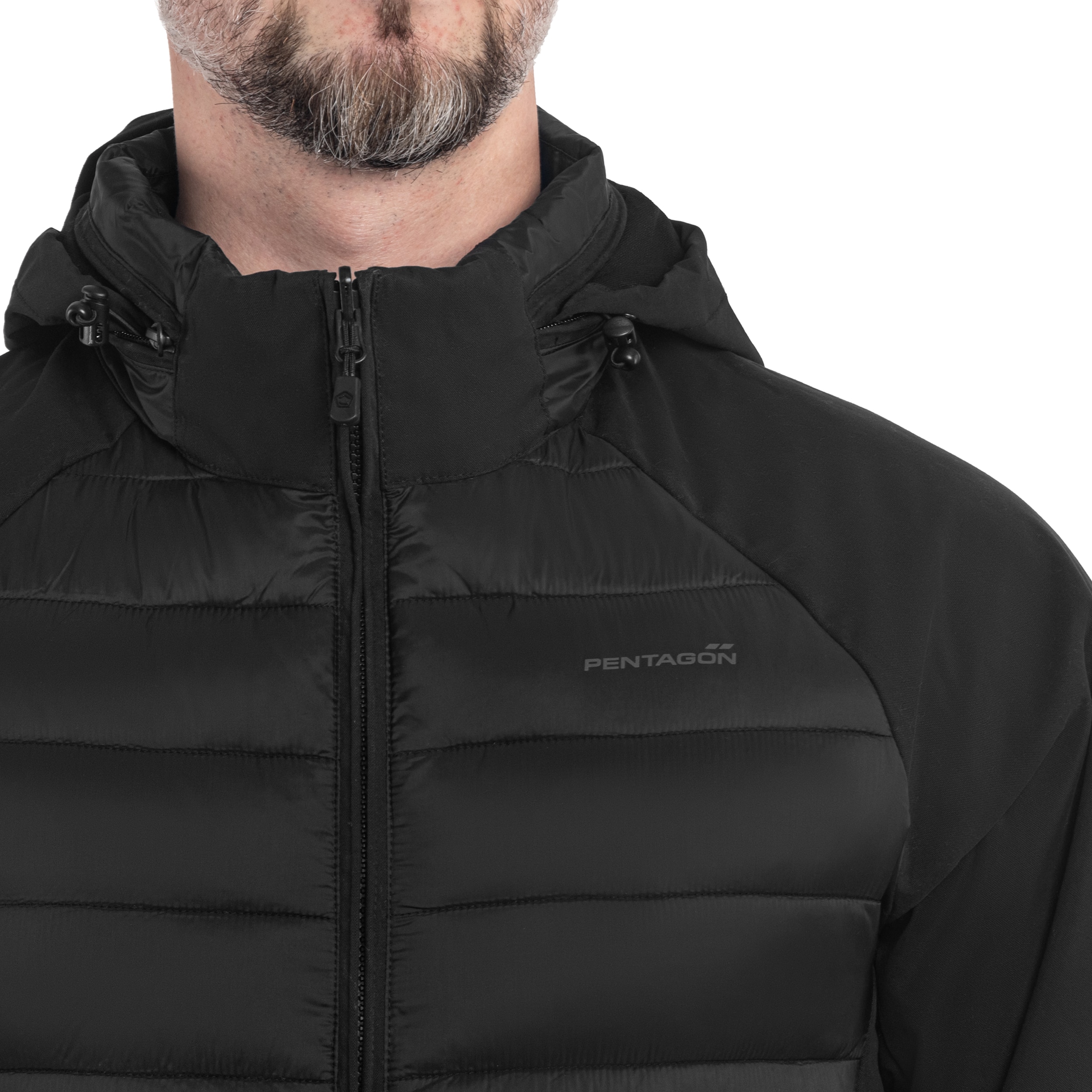 Kurtka Pentagon Neutron Hybrid Jacket - Black