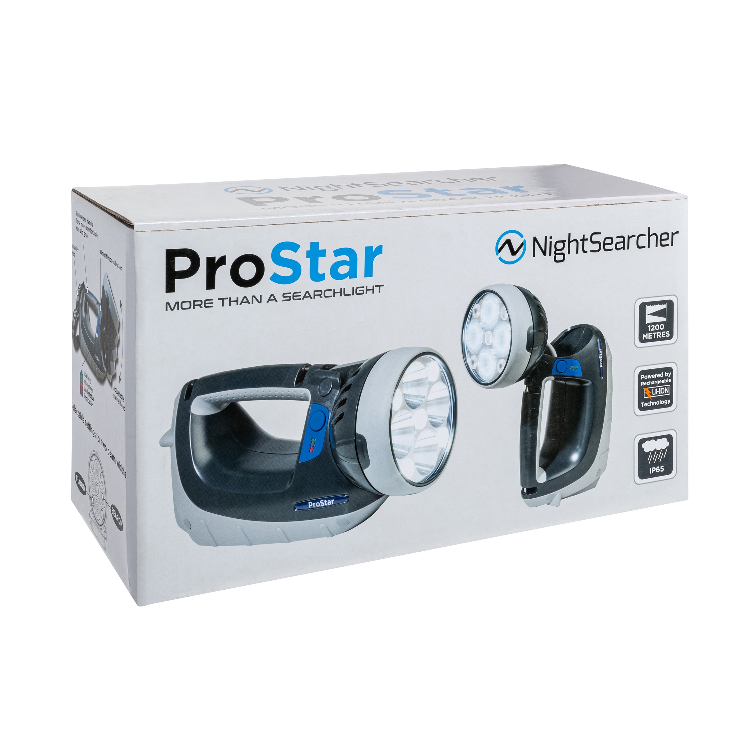 Ліхтарик NightSearcher ProStar - 10000 люменів