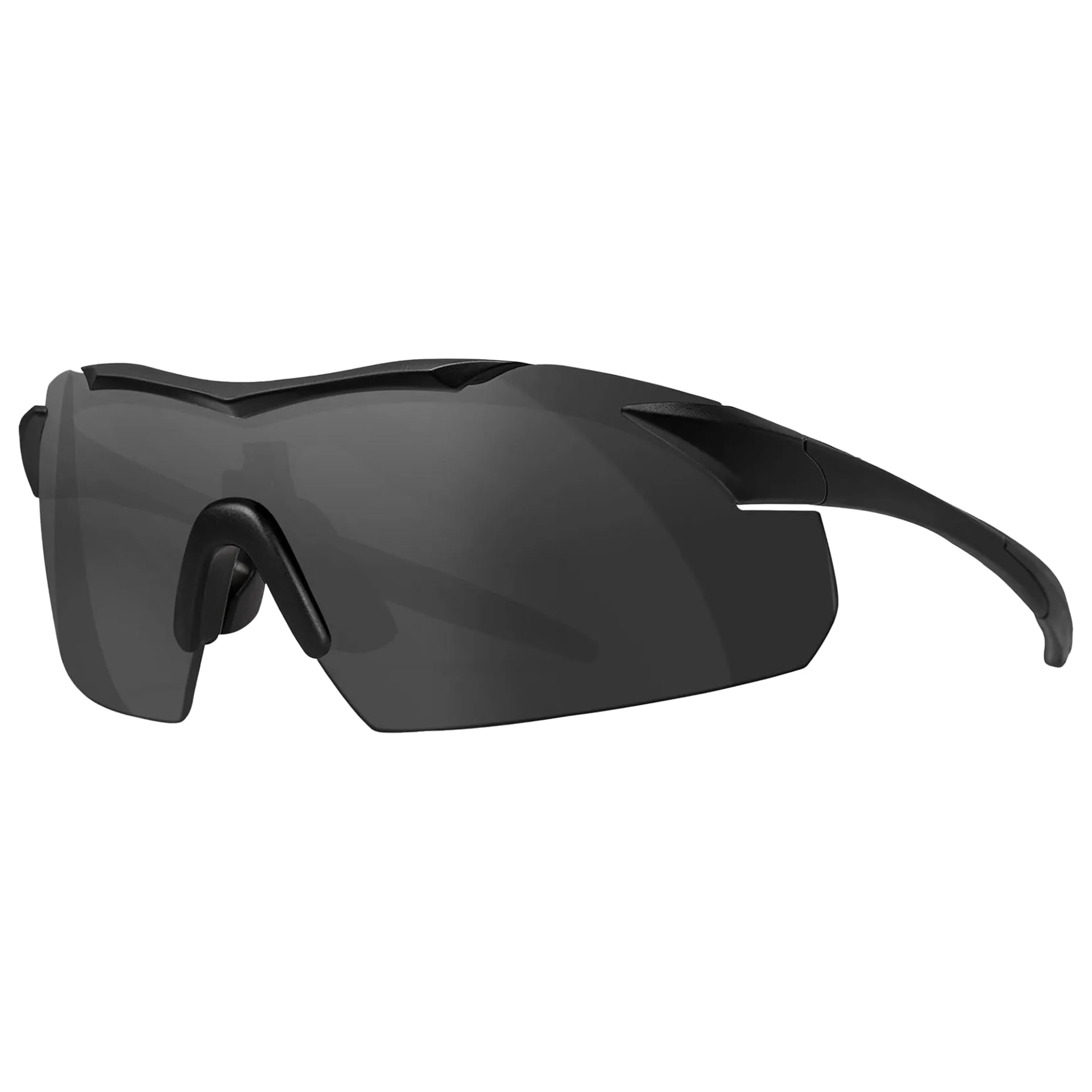 Okulary taktyczne Wiley X Vapor 2.5 Set 3in1 - Matte Black