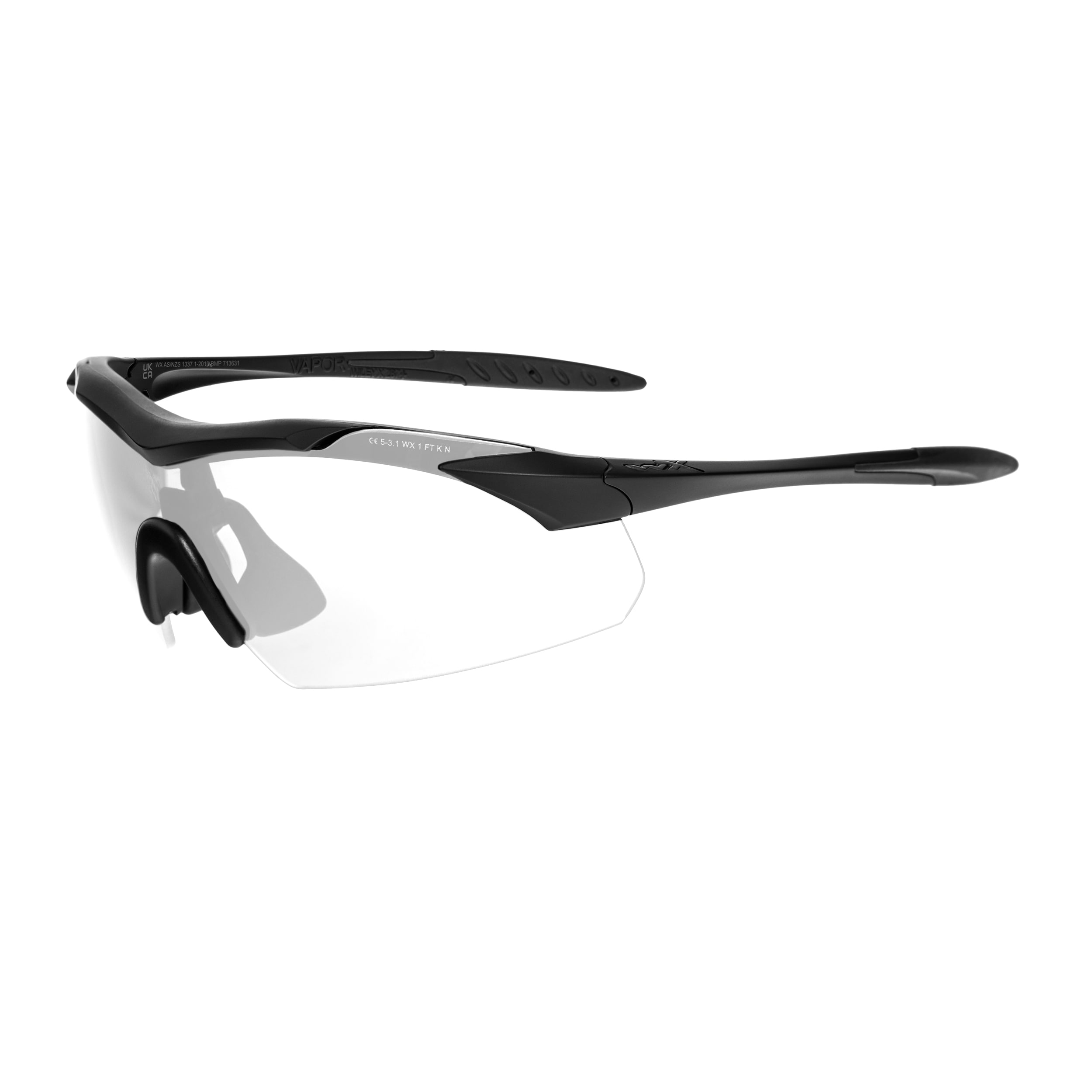 Тактичні окуляри Wiley X Vapor 2.5 Set 3in1 - Matte Black