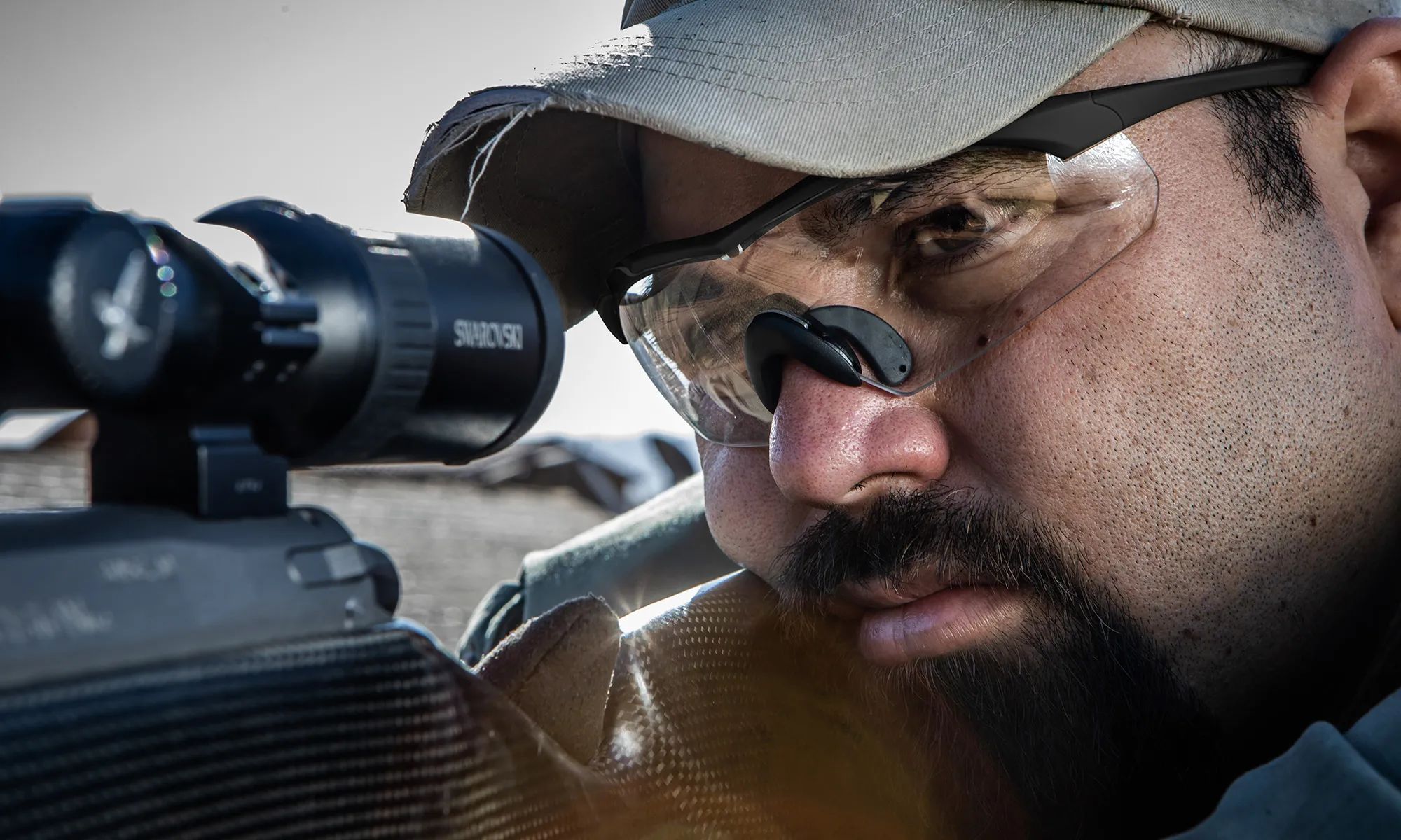 Okulary taktyczne Wiley X Vapor 2.5 Set 3in1 - Matte Black