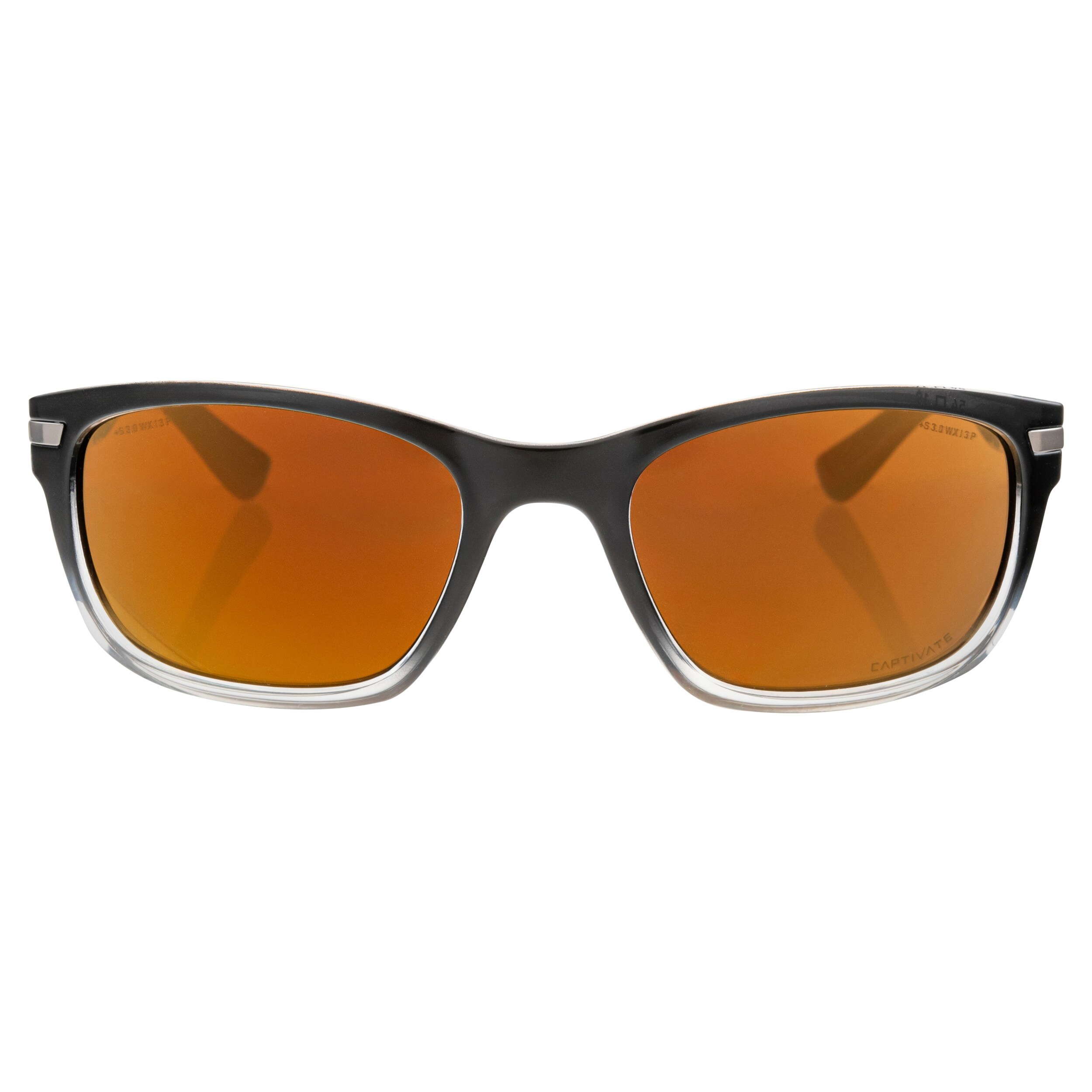 Тактичні окуляри Wiley X Helix - Captivate Polarized Bronze Mirror/Gloss Black Fade to Clear Crystal