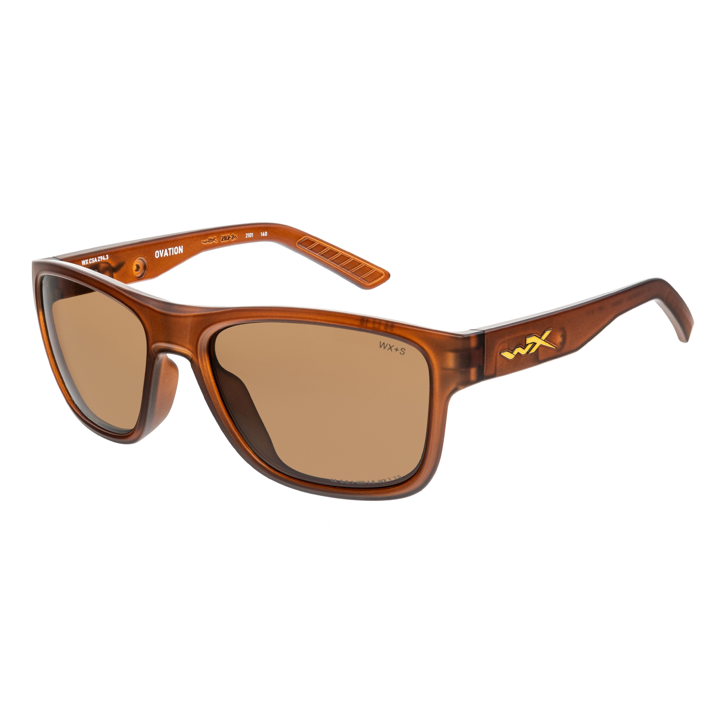 Okulary Wiley X Ovation - Brown/Matte Rootbeer