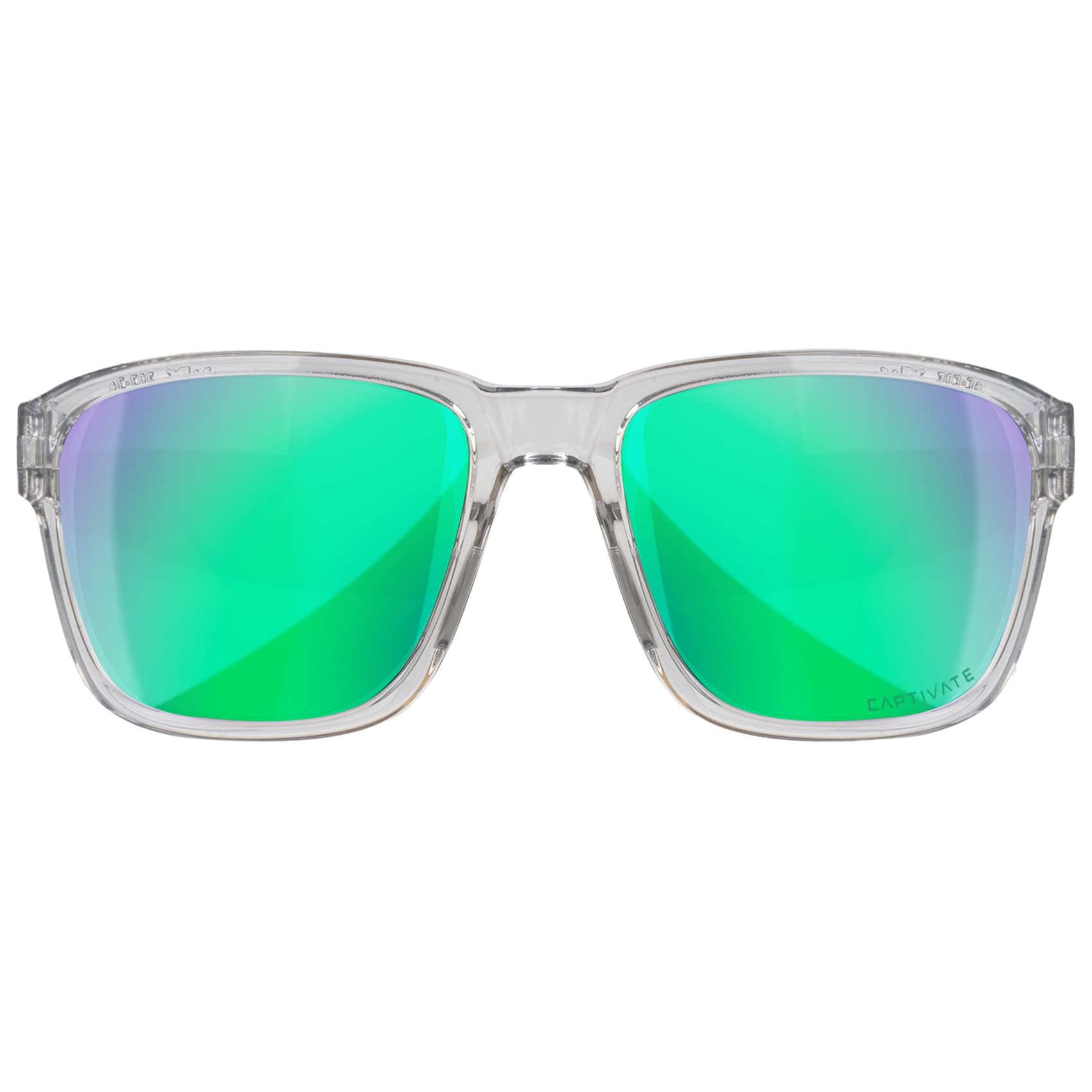 Okulary Wiley X Trek - Captivate Polarized Green Mirror/Gloss Crystal Light Grey