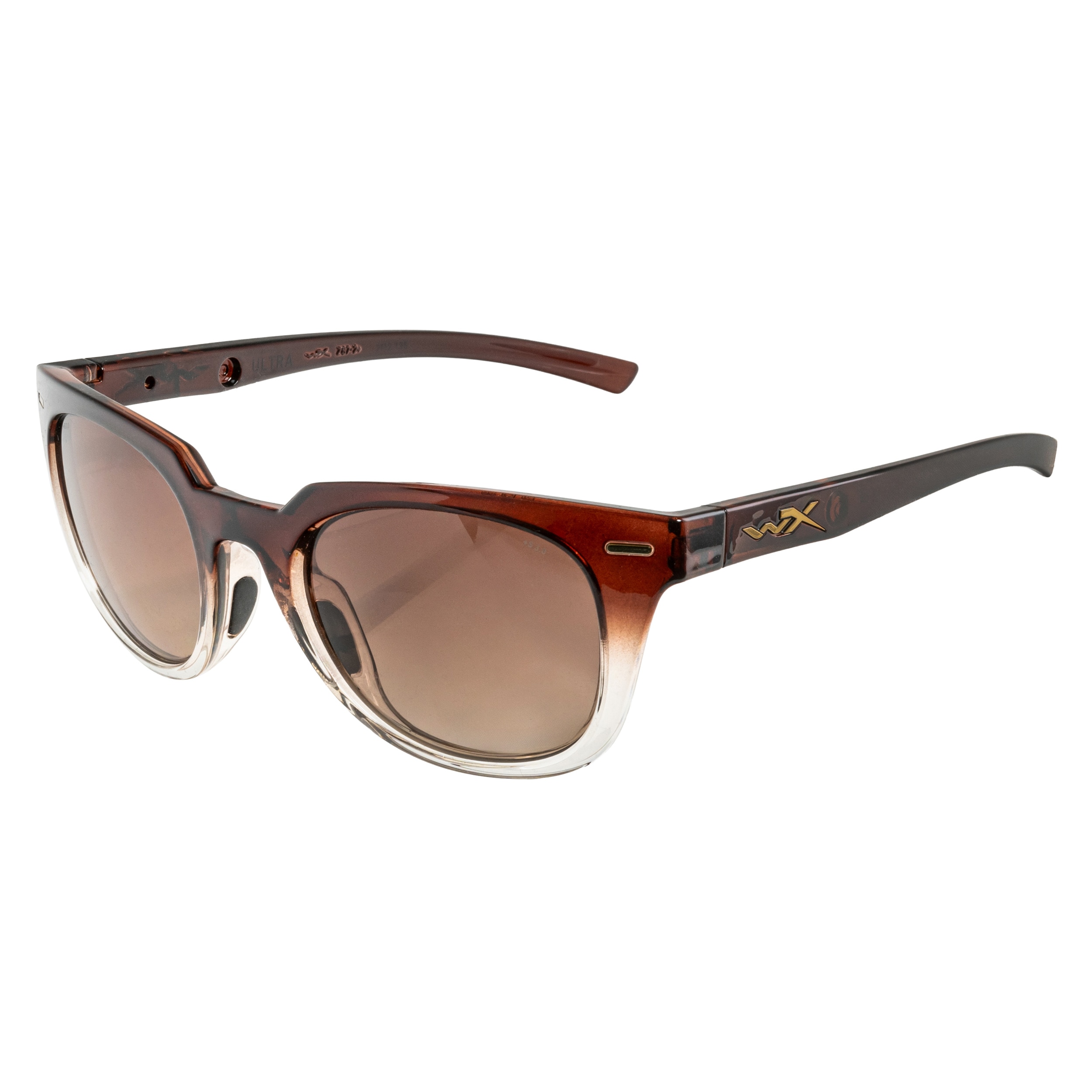 Okulary damskie Wiley X Ultra - Brown Gradient / Gloss Crystal Brown Fade