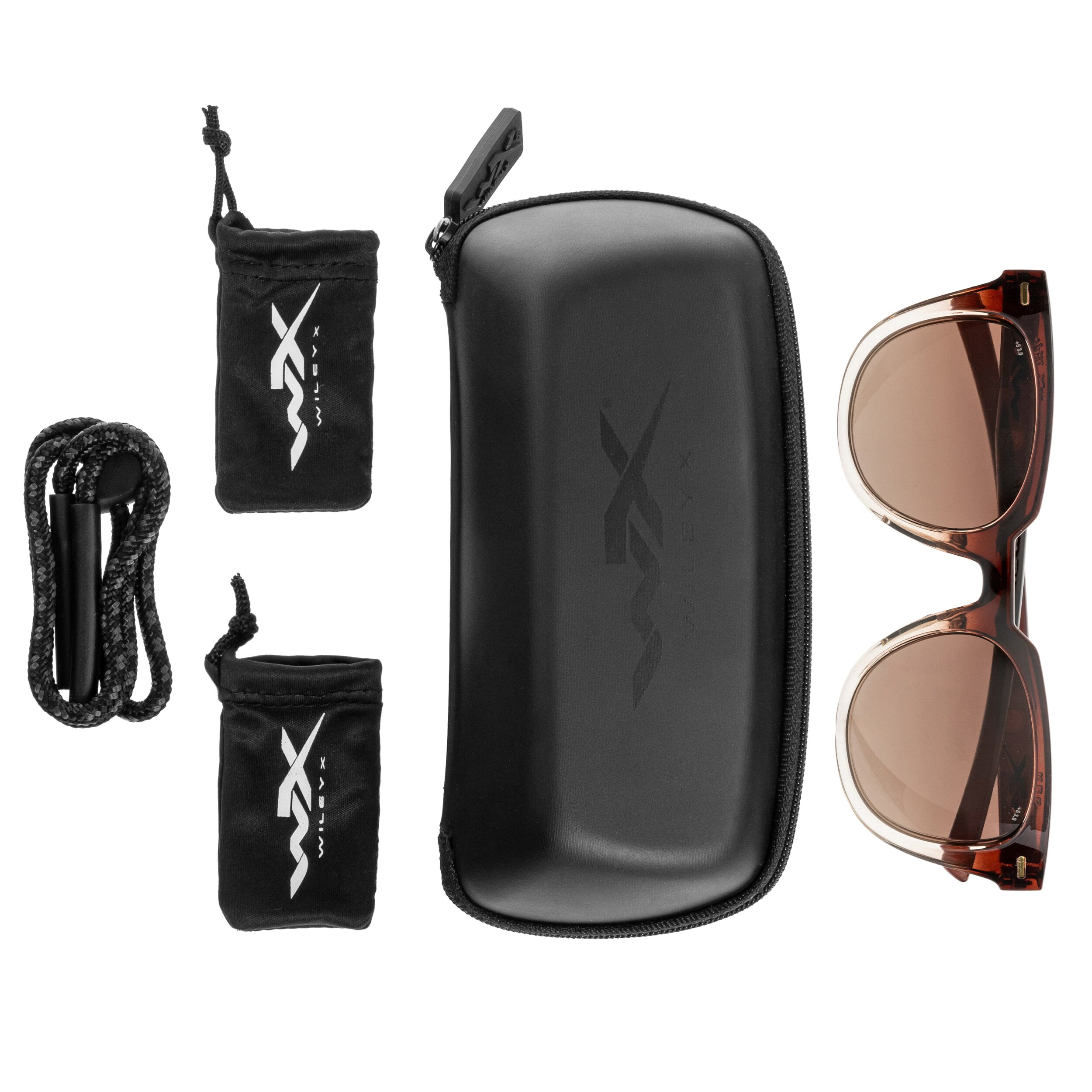 Okulary damskie Wiley X Ultra - Brown Gradient / Gloss Crystal Brown Fade