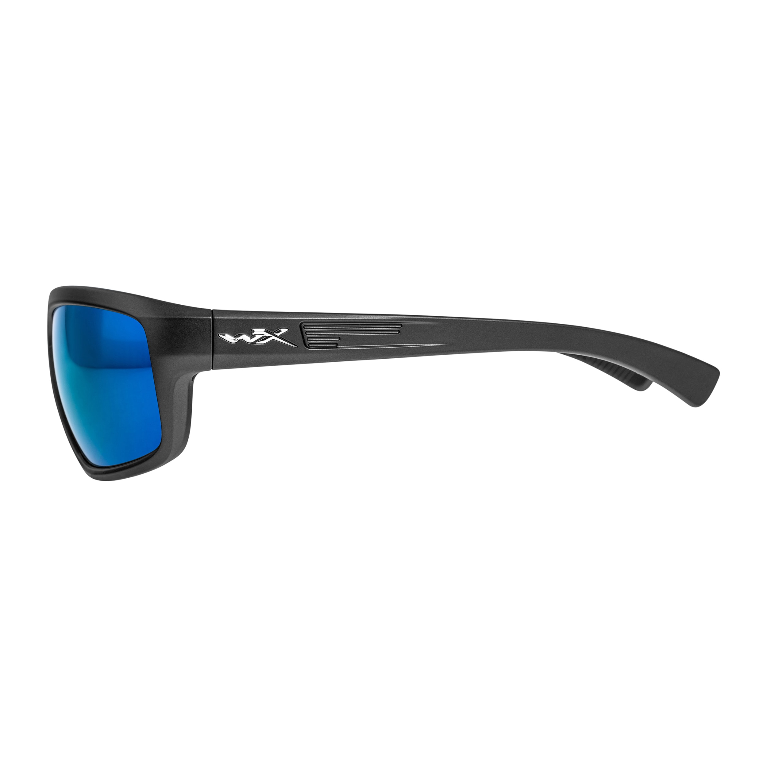 Okulary taktyczne Wiley X Contend - Captivate Polarized Blue Mirror/Matte Graphite