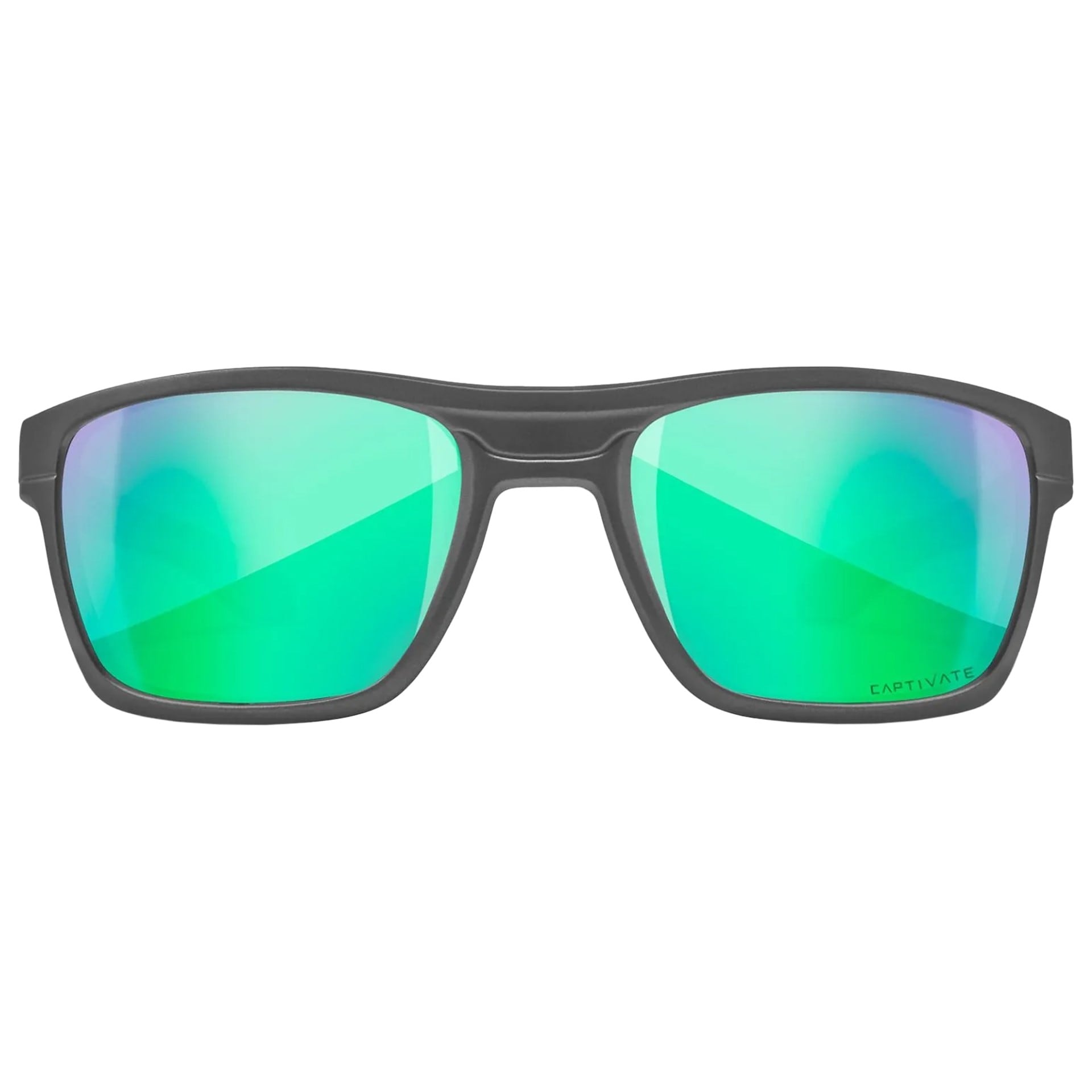 Okulary Wiley X Kingpin - Captivate Polarized Green Mirror/Matte Graphite