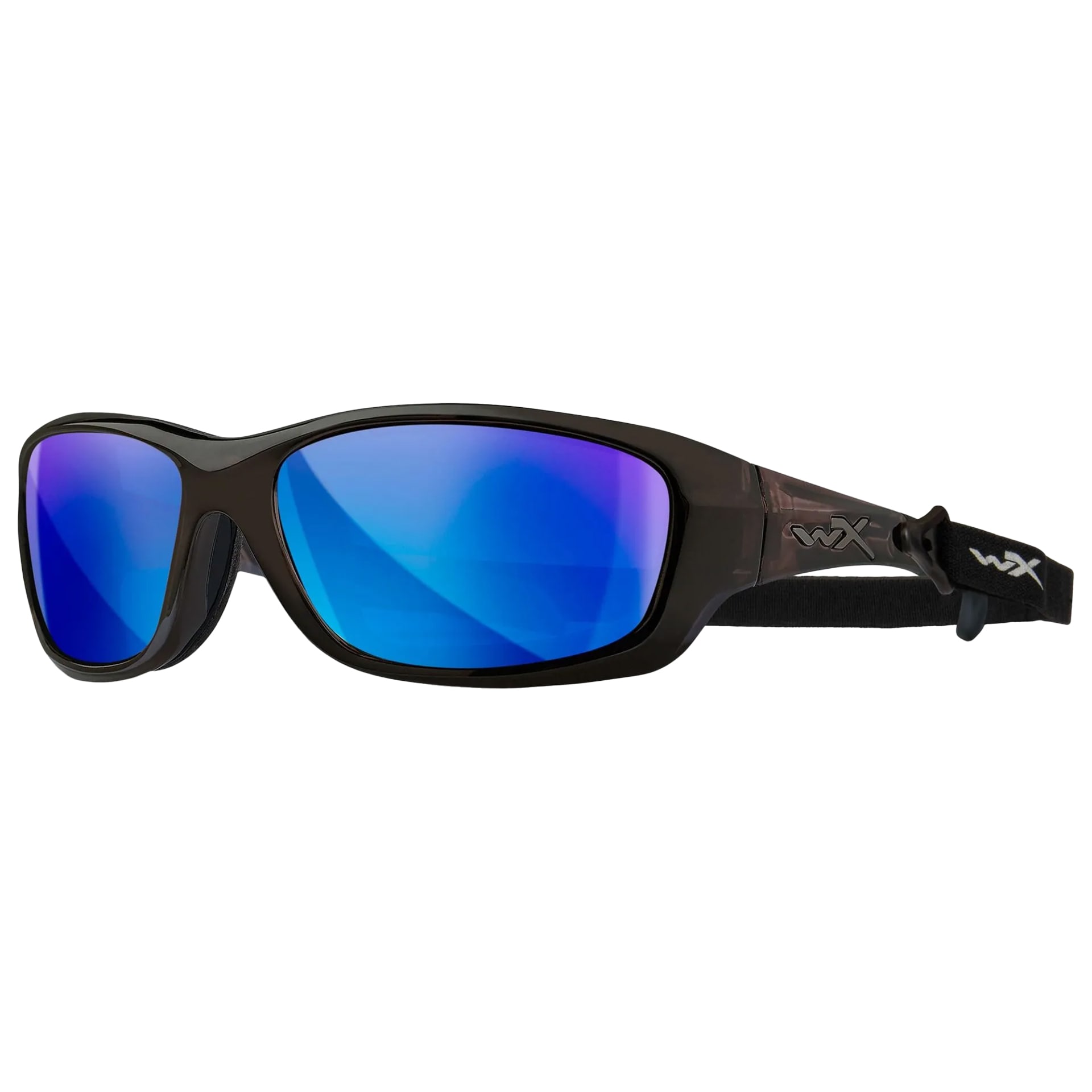 Okulary taktyczne Wiley X Gravity - Captivate Polarized Blue/Black Crystal