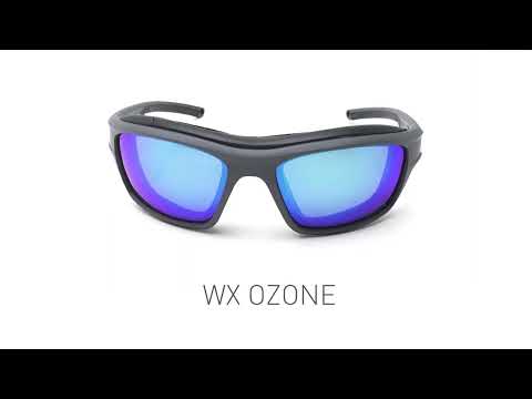 Okulary taktyczne Wiley X Ozone Captivate Polarized - Blue Mirror/Matte Grey