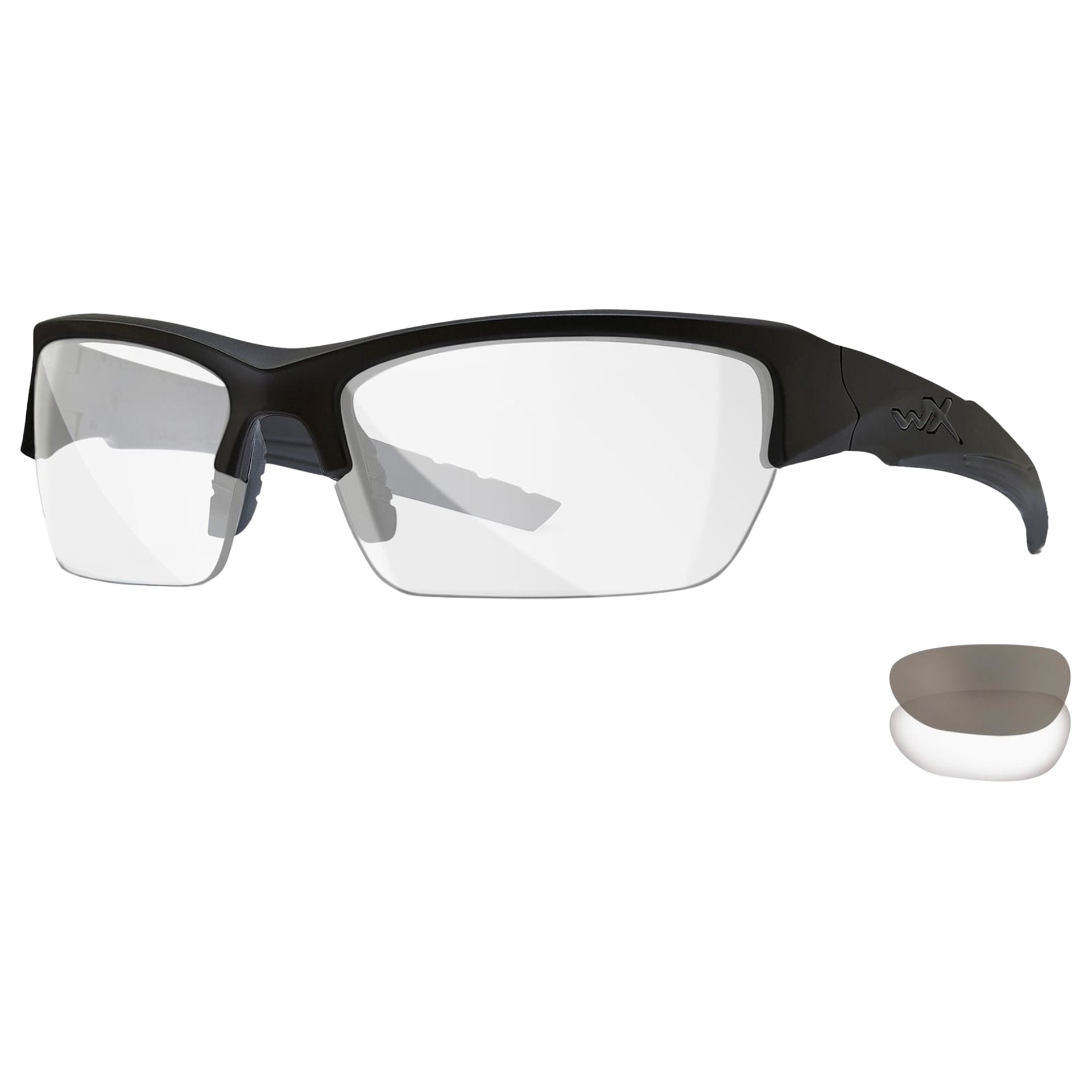 Okulary taktyczne Wiley X Valor 2.5 - Grey/Clear/Matte Black
