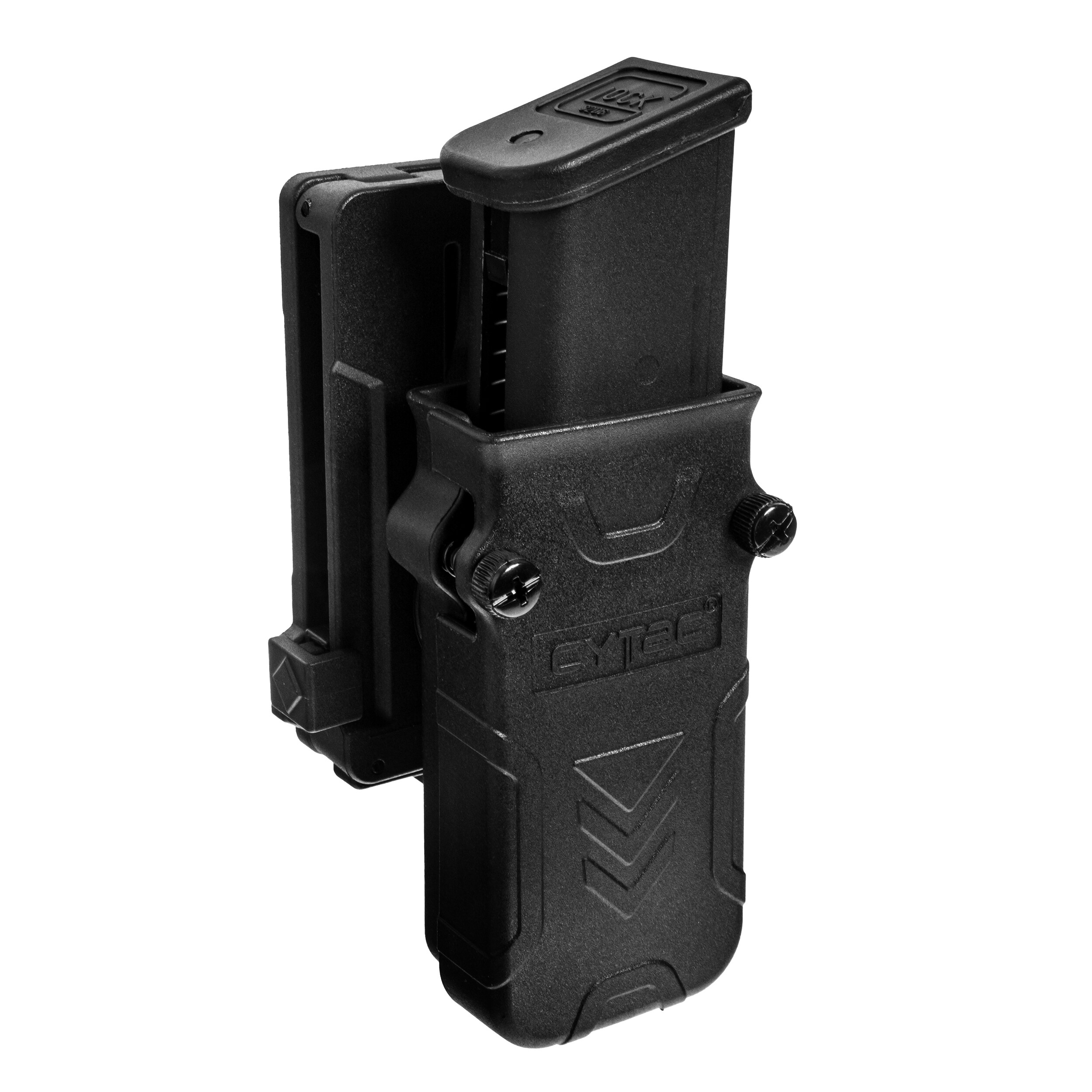 Ładownica Cytac Universal Single 360 na magazynek pistoletowy - Black