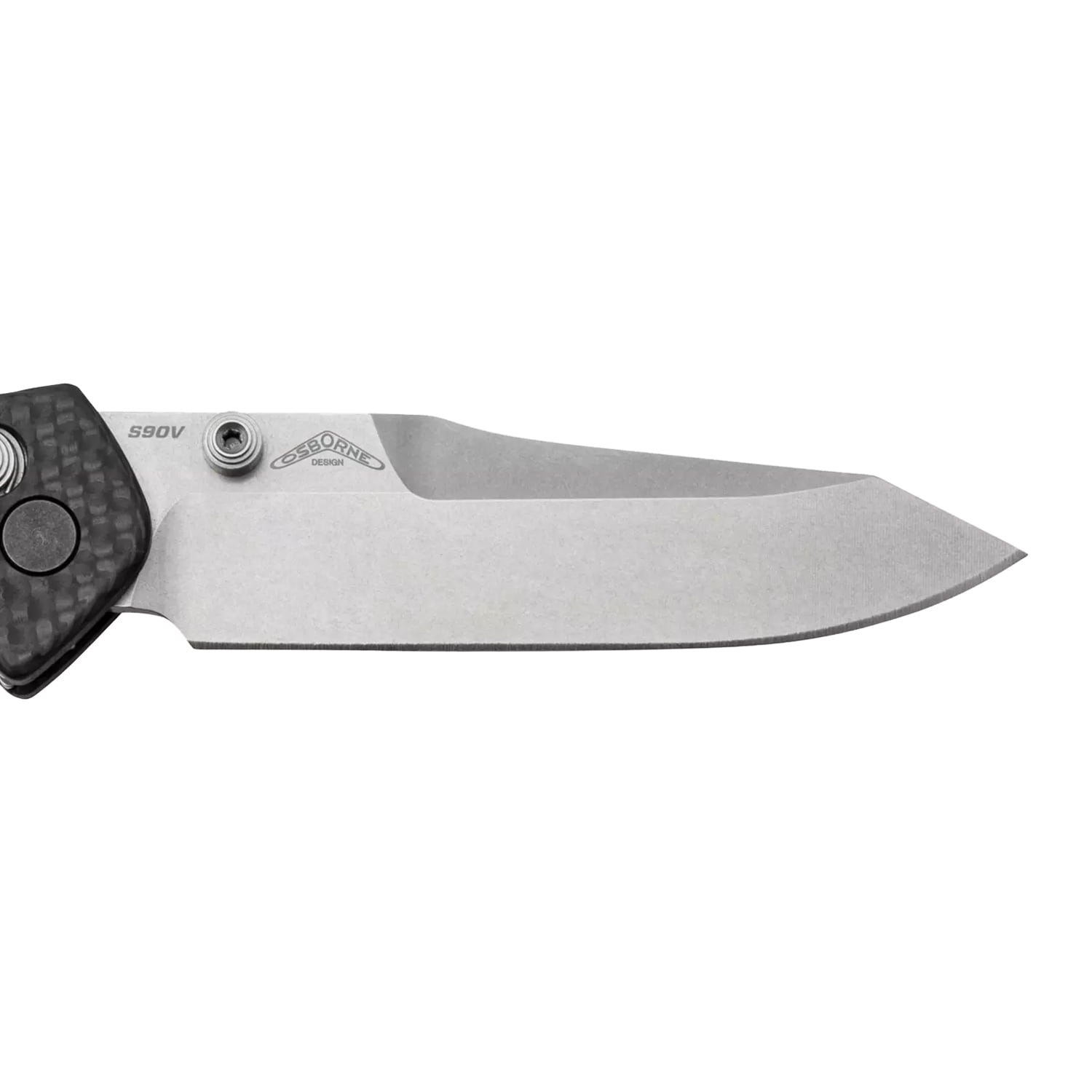 Nóż składany Benchmade Osborne CPM-S90V - Black Carbon