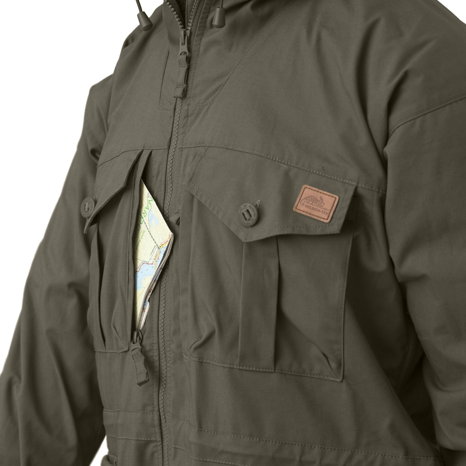 Куртка Helikon-Tex SAS Smock Duracanvas - Taiga Green