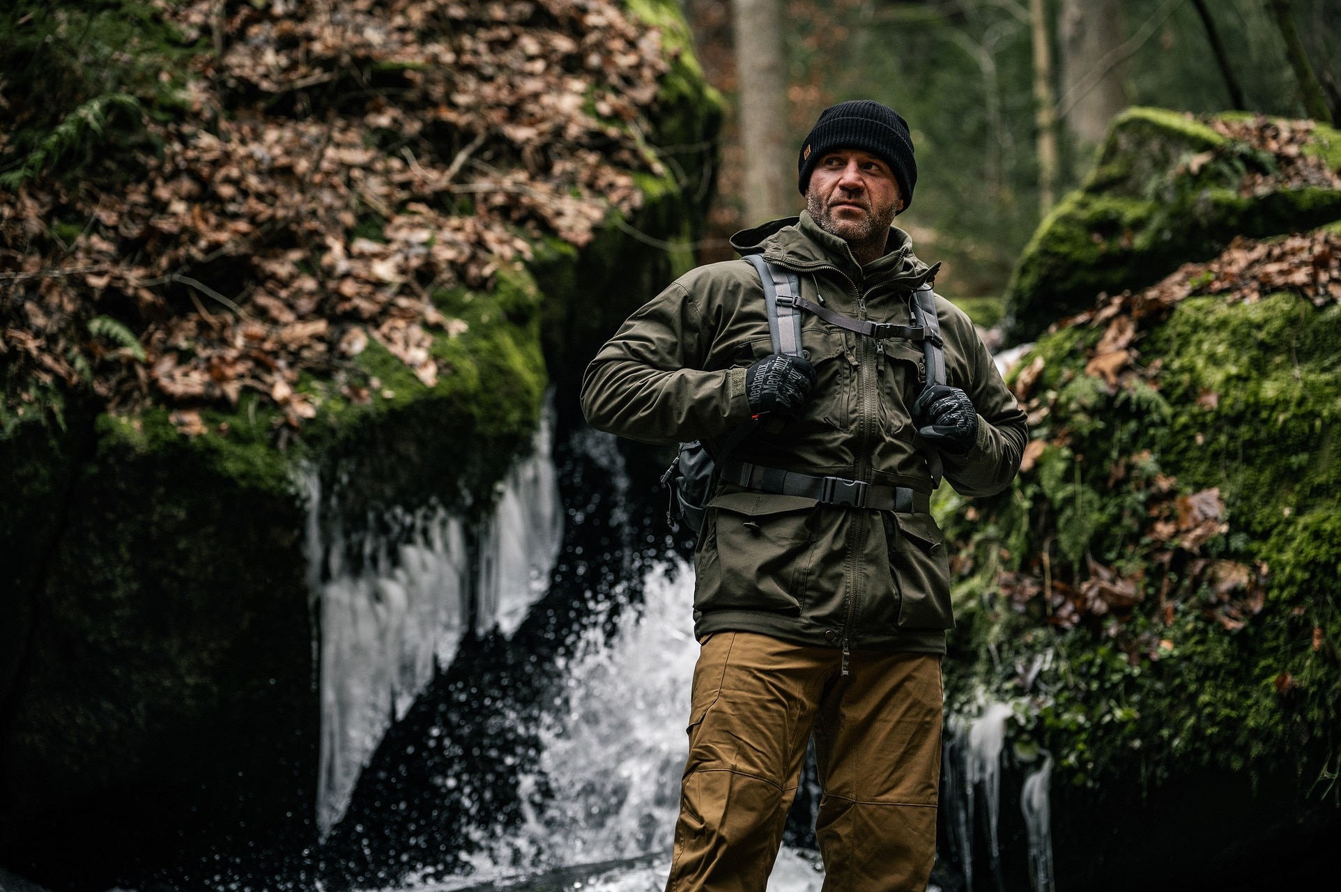 Куртка Helikon-Tex SAS Smock Duracanvas - Taiga Green