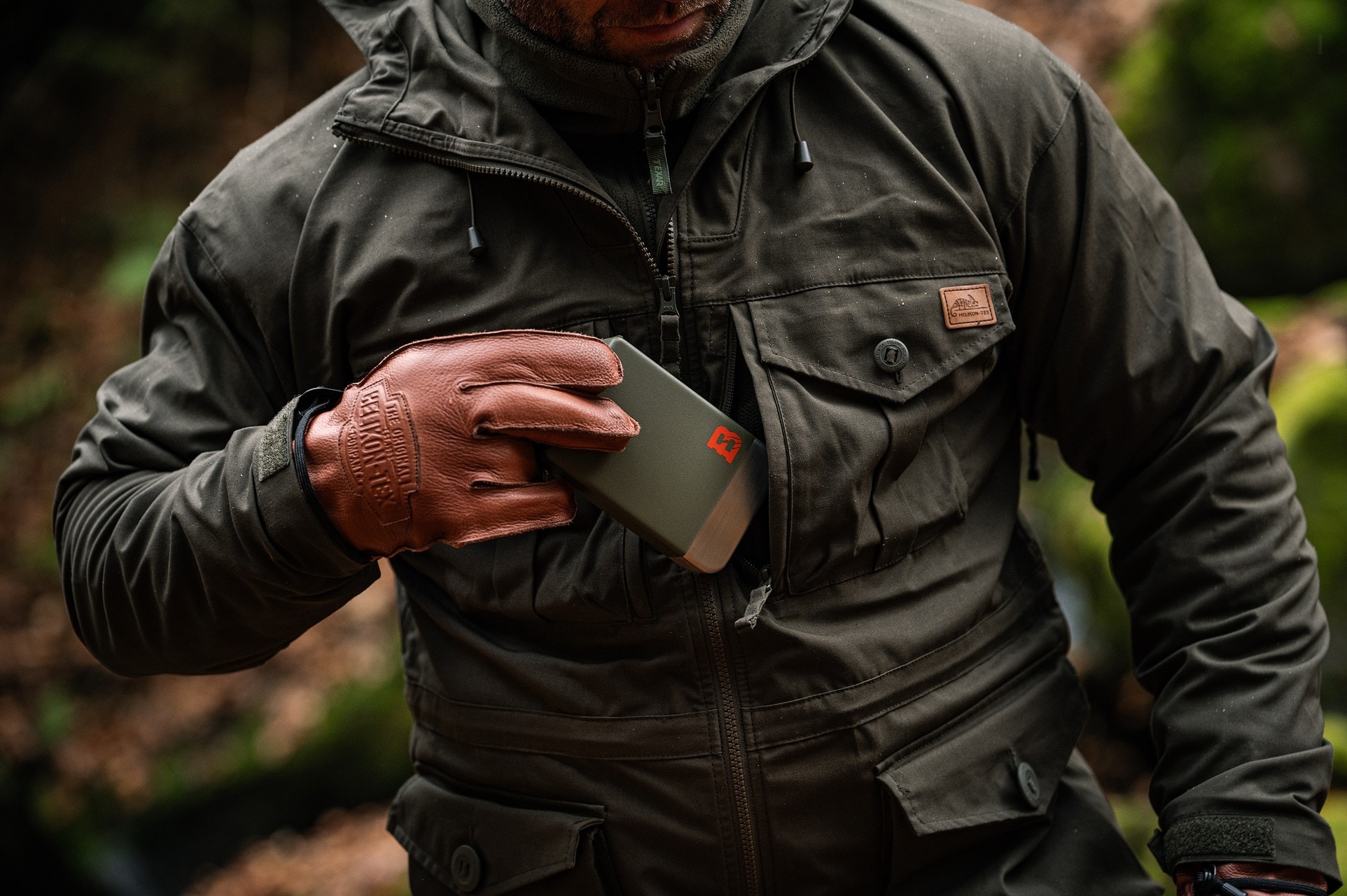 Куртка Helikon-Tex SAS Smock Duracanvas - Taiga Green