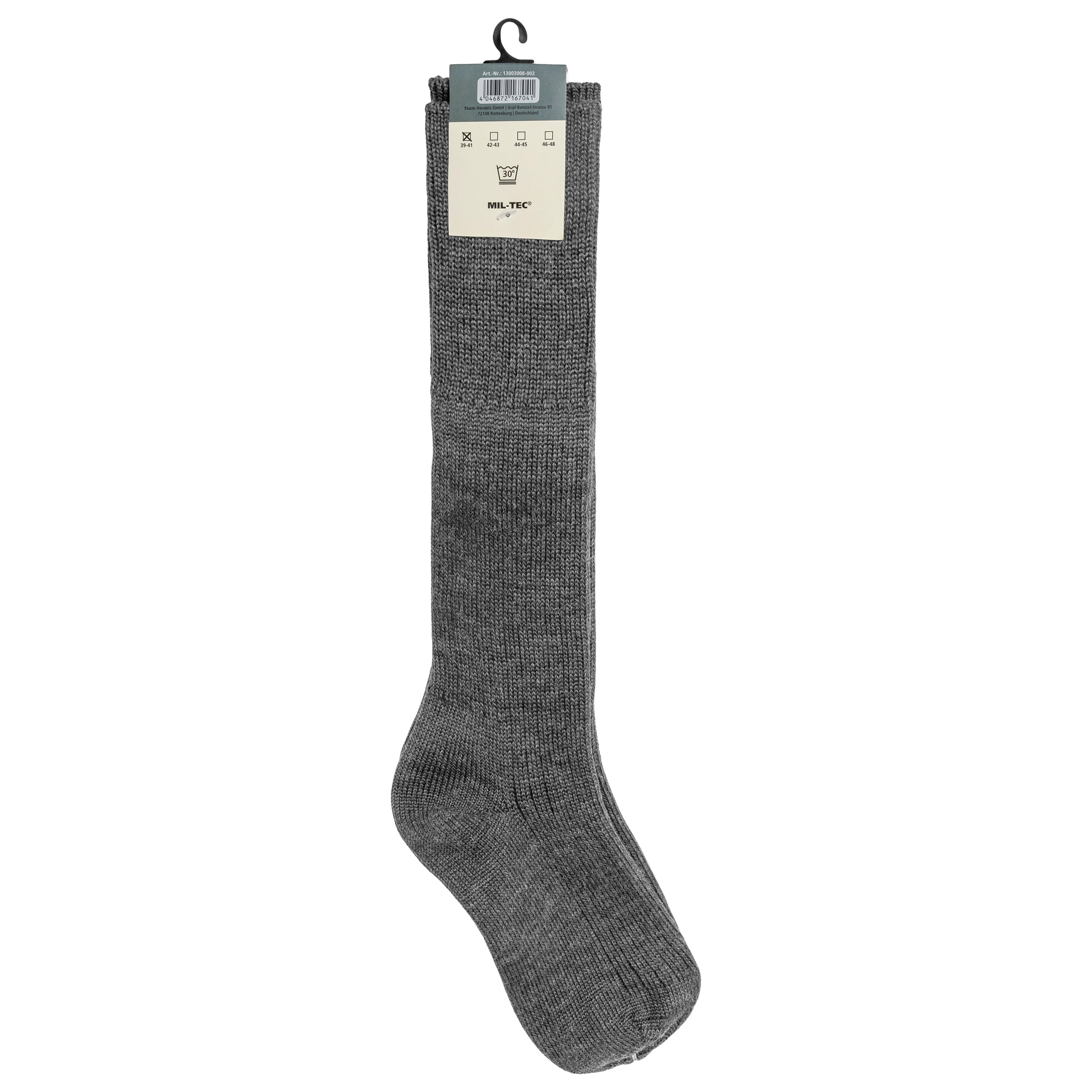 Шкарпетки Mil-Tec German Boot Socks - Grey