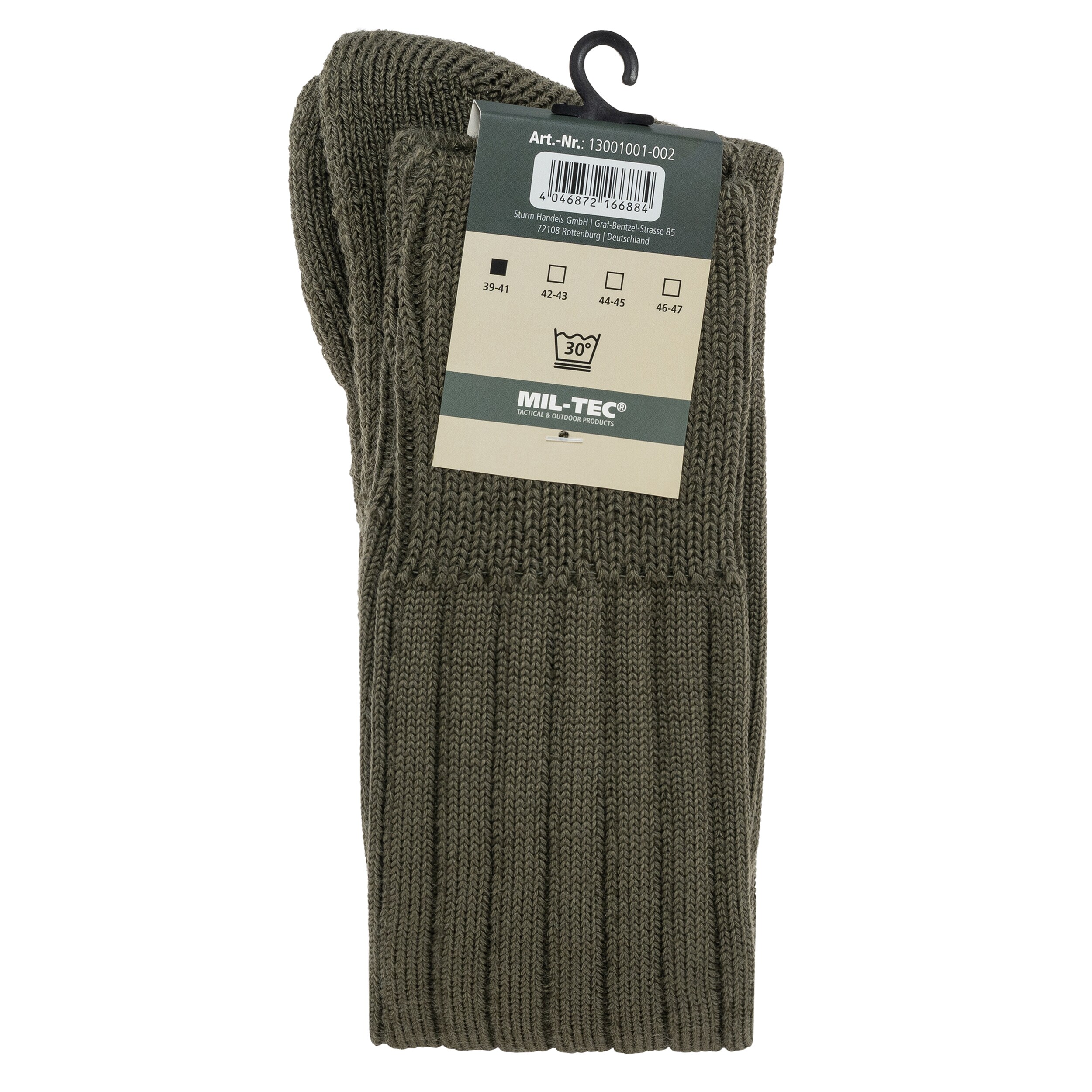 Шкарпетки Mil-Tec German Cold Weather Long - Olive