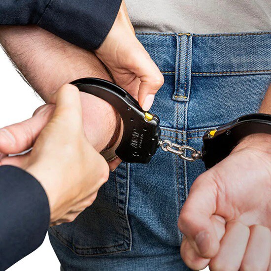 Kajdanki łańcuszkowe ASP Ultra Plus Steel 1 Pawl - Black