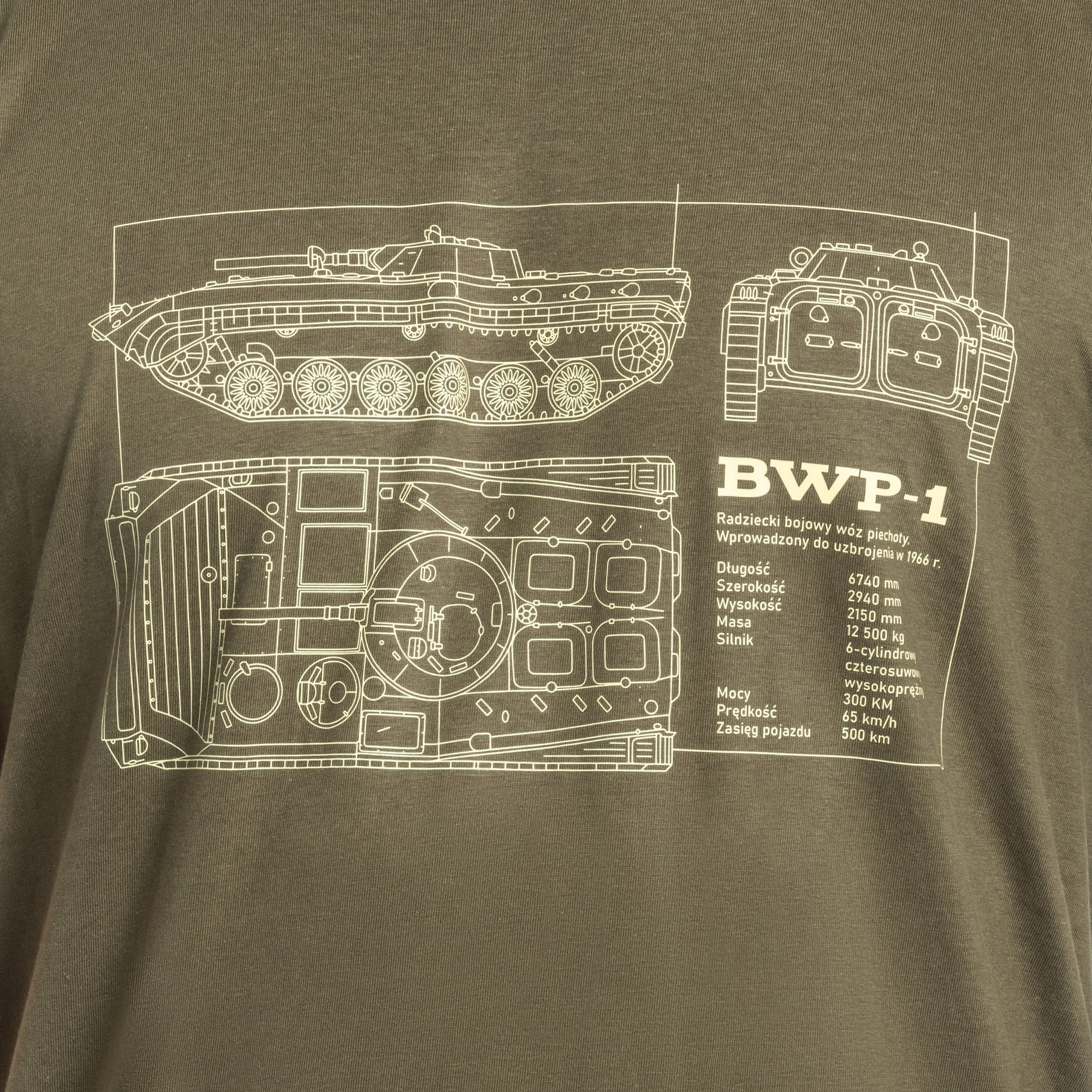Футболка T-shirt BWP-1 - Olive