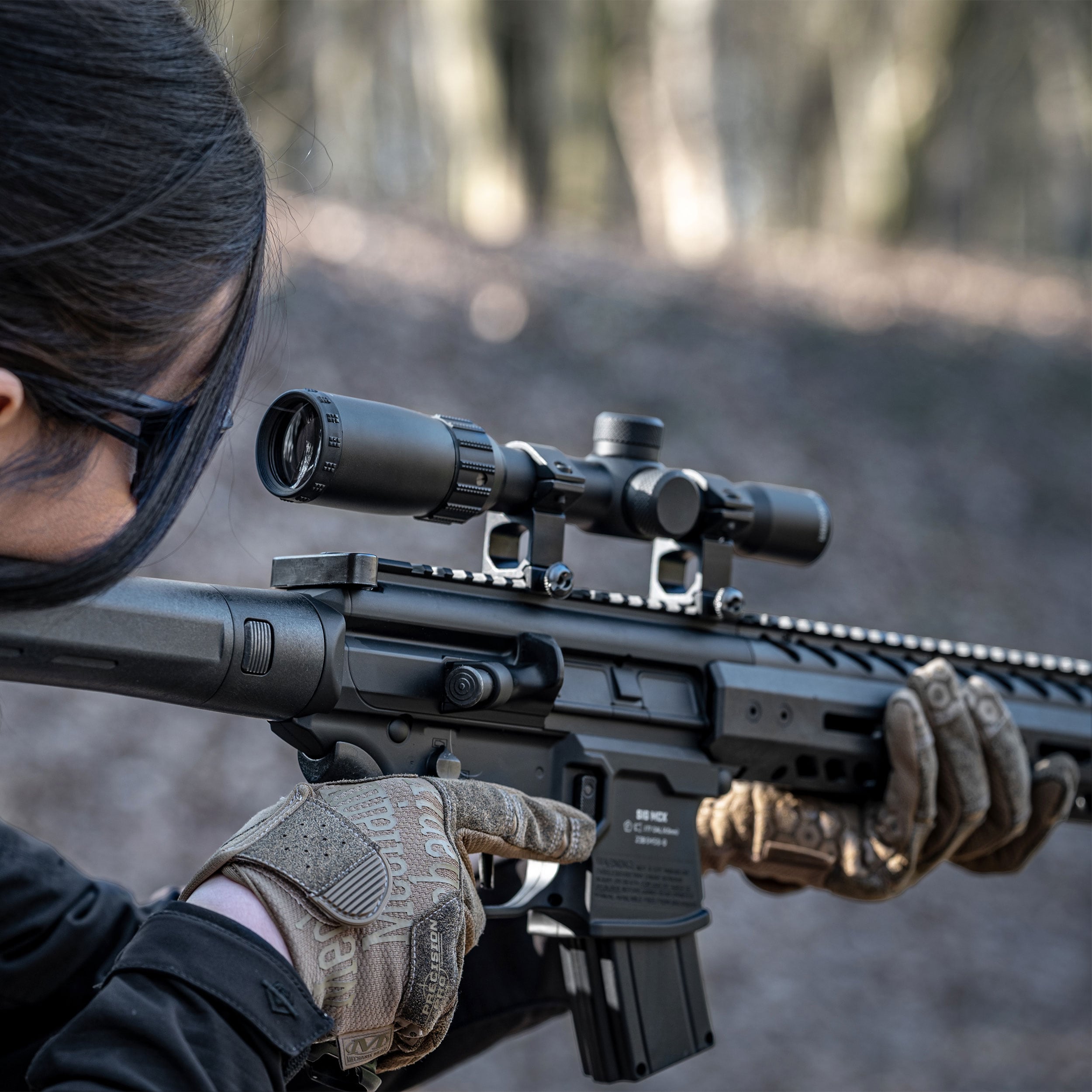 Rękawice Mechanix Precision Pro High-Dexterity Grip - Coyote