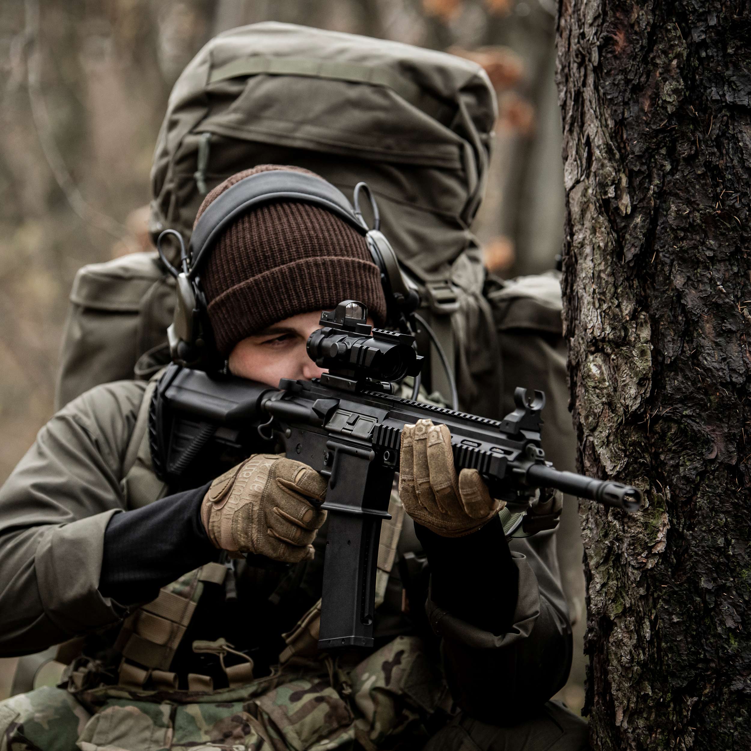 Rękawice Mechanix Precision Pro High-Dexterity Grip - Coyote